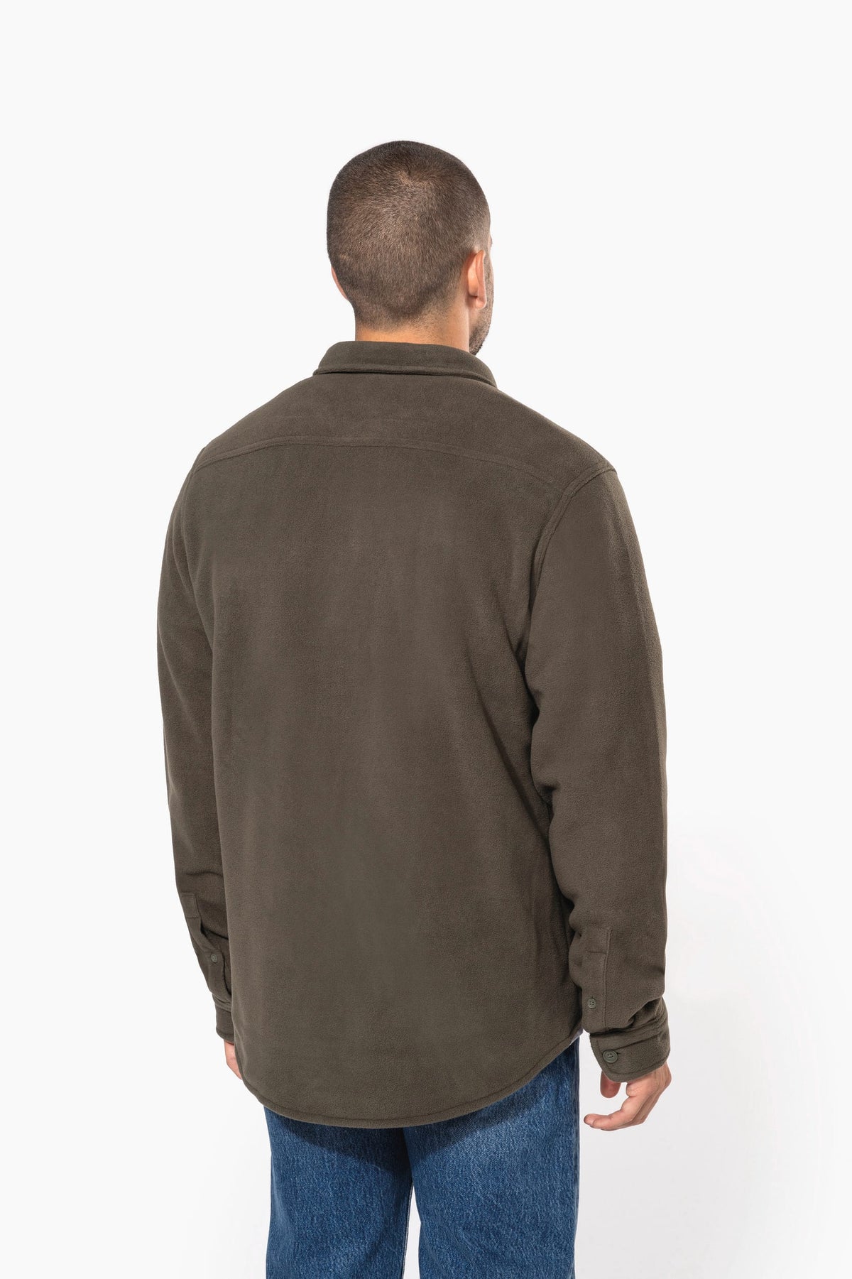 Kariban K582 Overshirt van fleece met sherpavoering