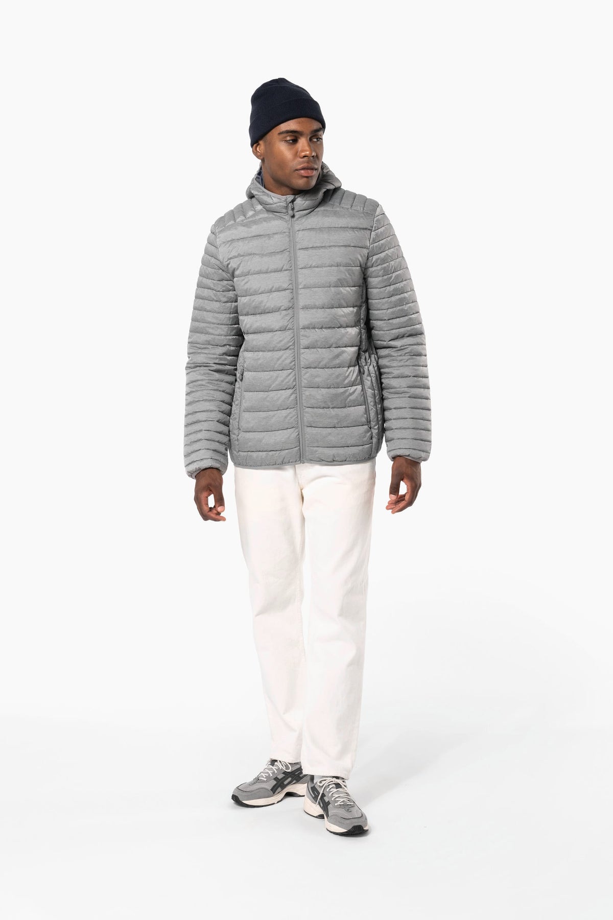 Kariban K6110 Men's lightweight hooded padded jacket