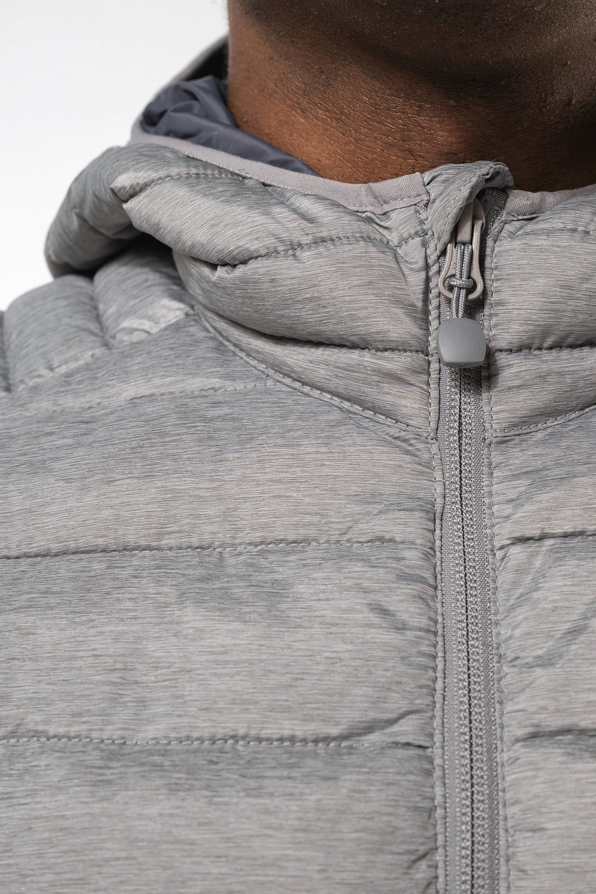 Kariban K6110 Men's lightweight hooded padded jacket
