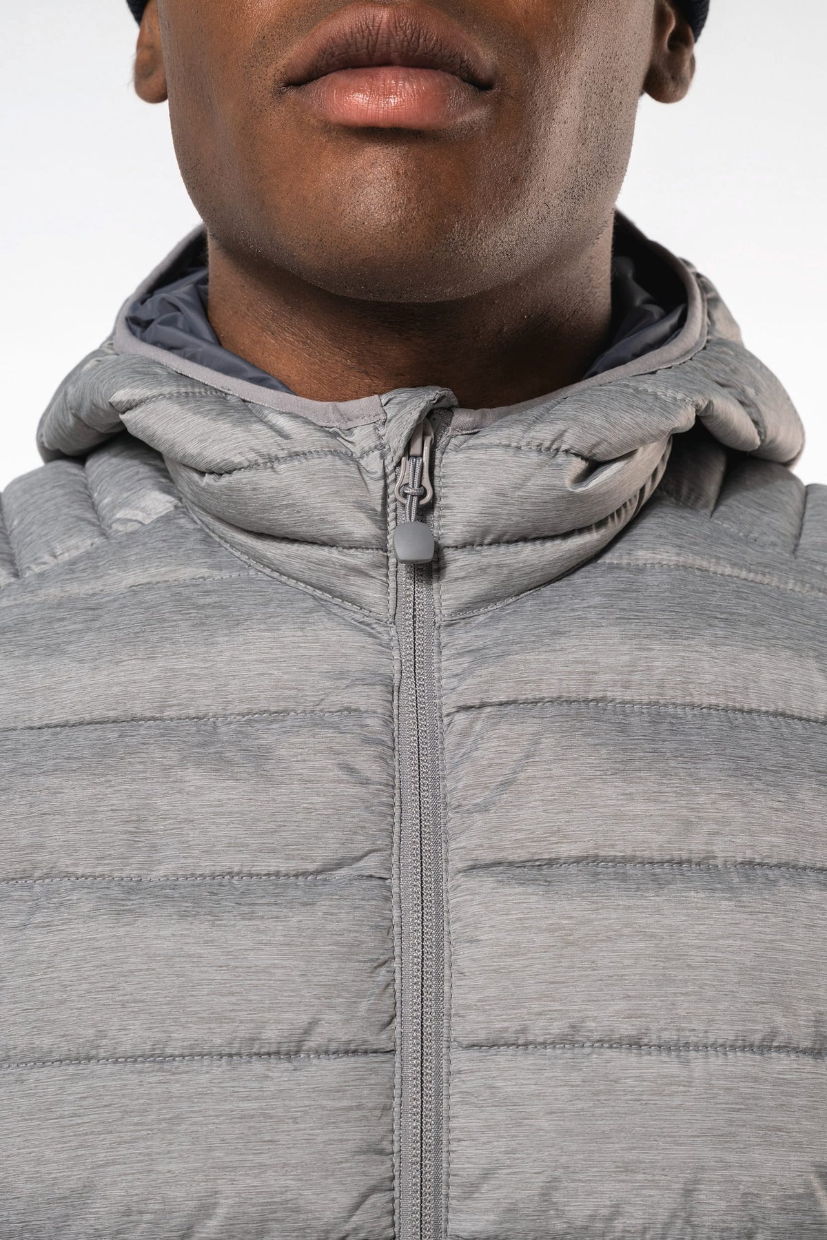 Kariban K6110 Men's lightweight hooded padded jacket
