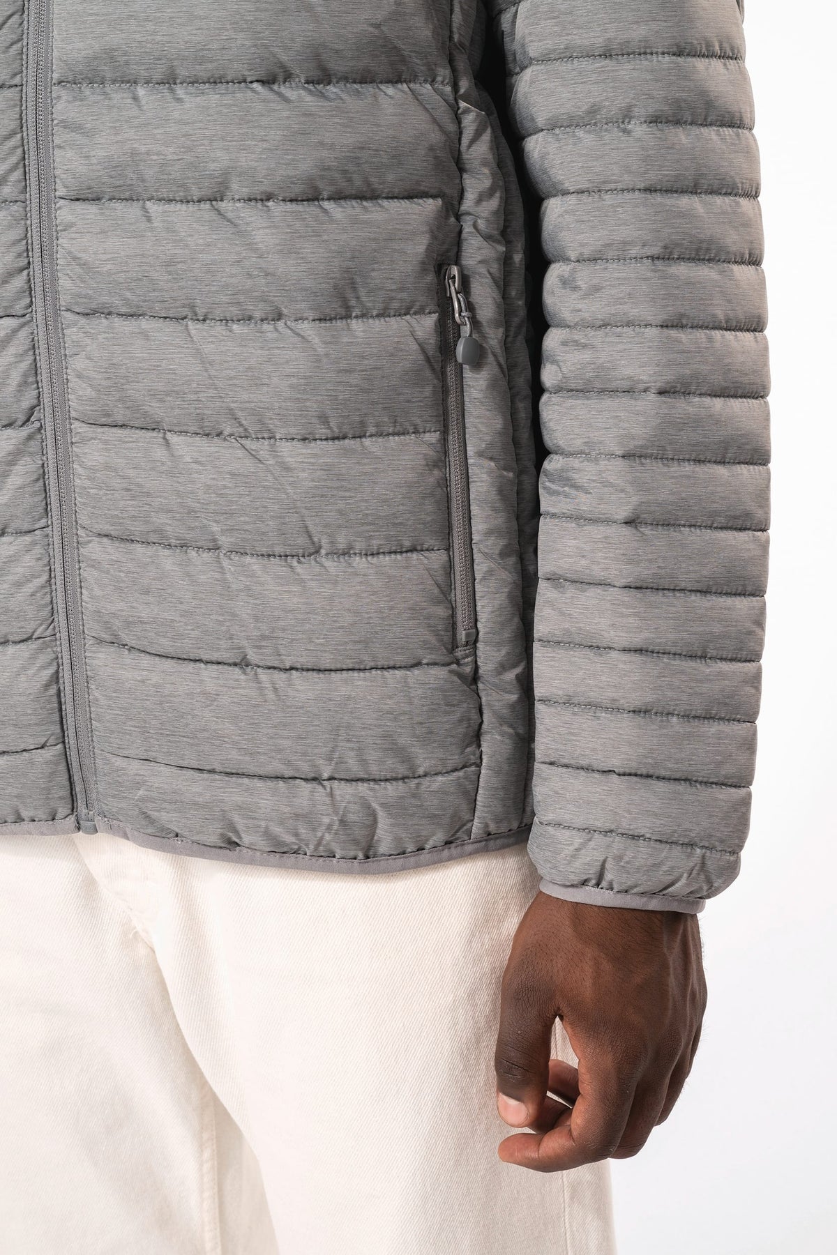 Kariban K6110 Men's lightweight hooded padded jacket