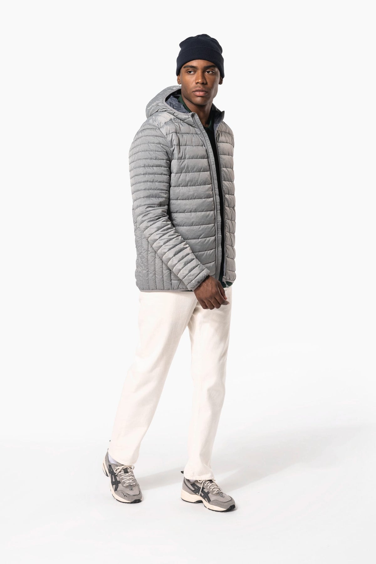 Kariban K6110 Men's lightweight hooded padded jacket