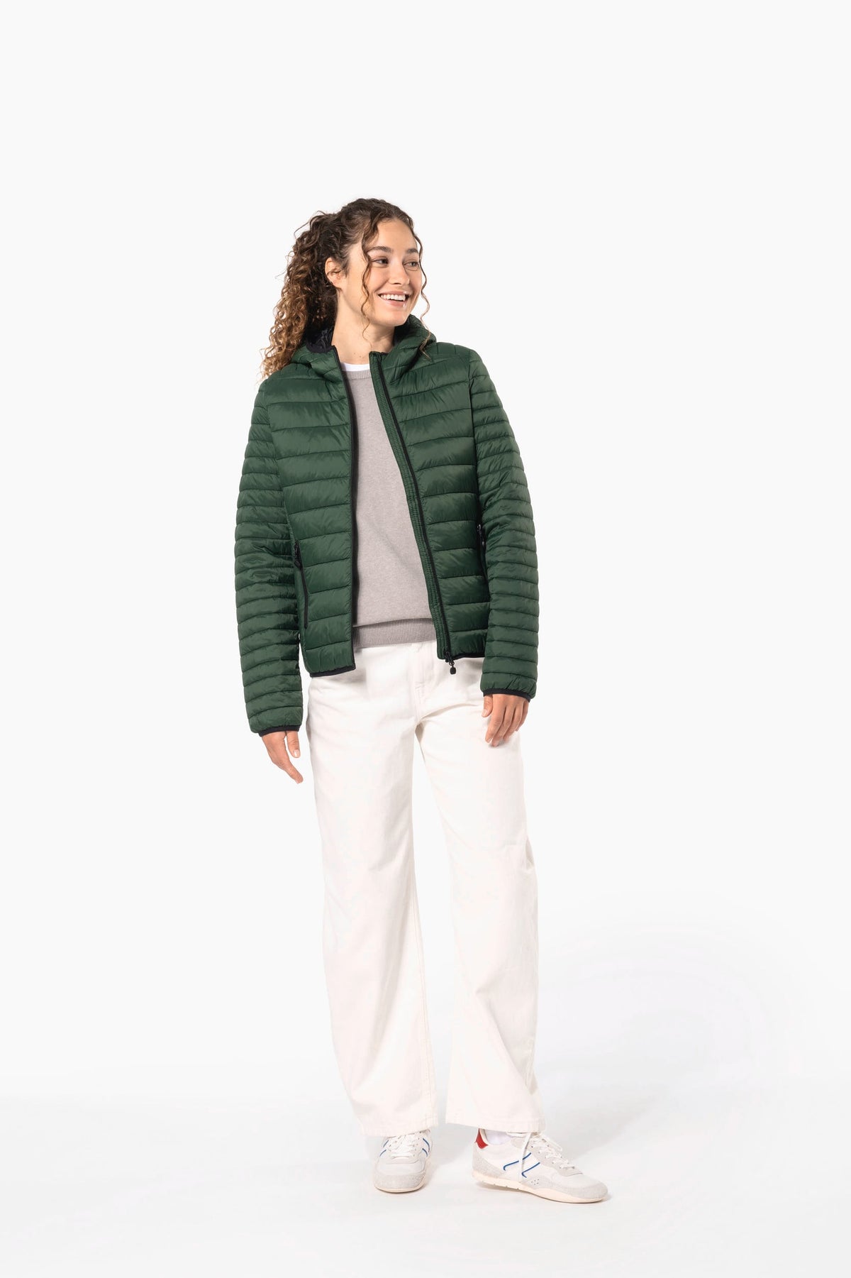 Kariban K6111 Ladies' lightweight hooded padded jacket
