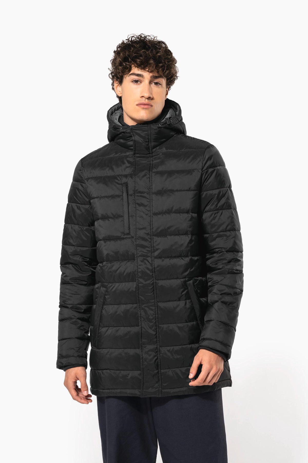 Kariban K6128 Lichte herenparka met capuchon