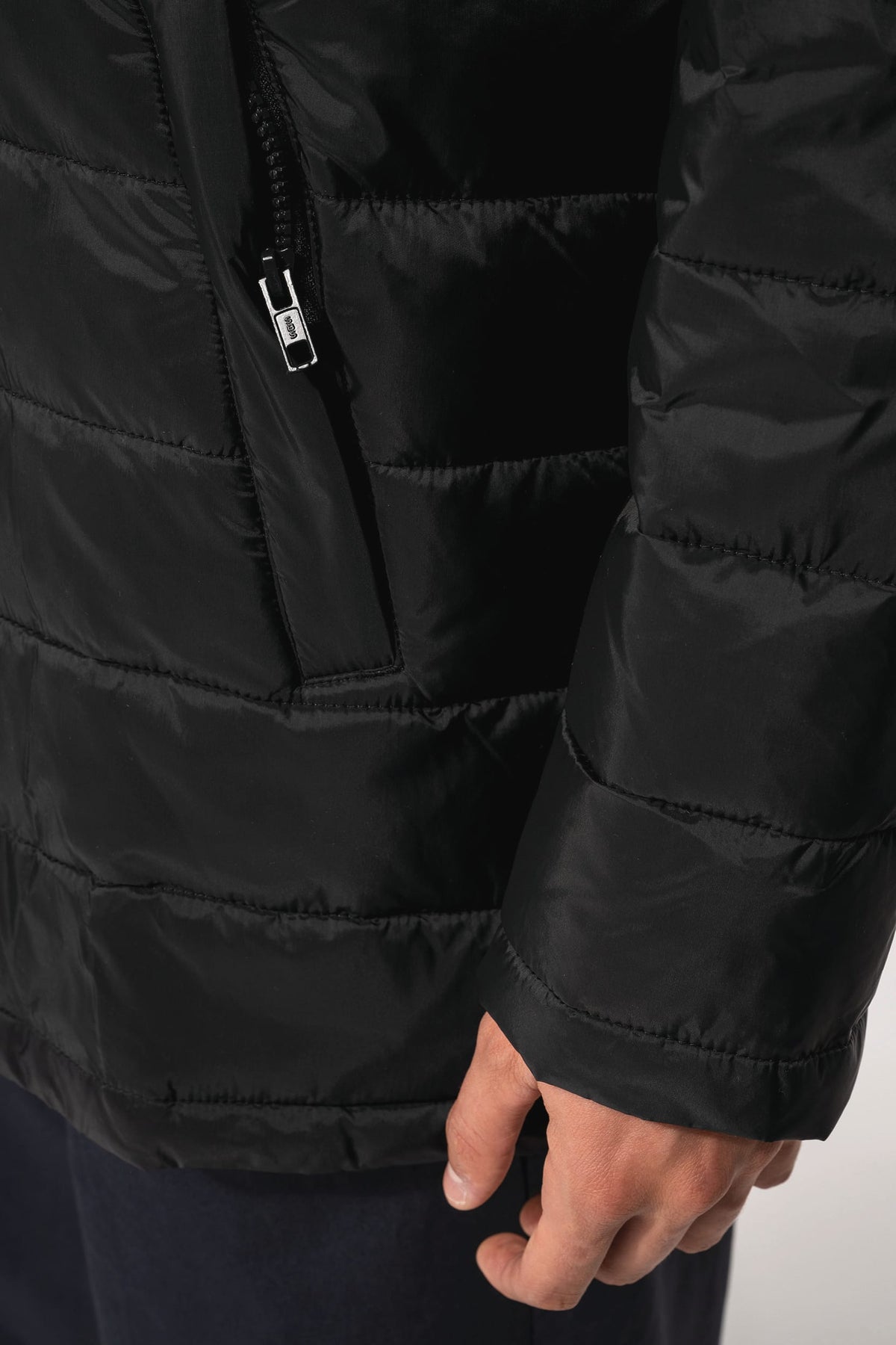 Kariban K6128 Lichte herenparka met capuchon