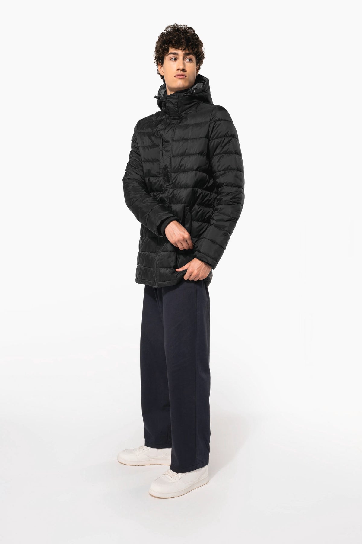 Kariban K6128 Lichte herenparka met capuchon