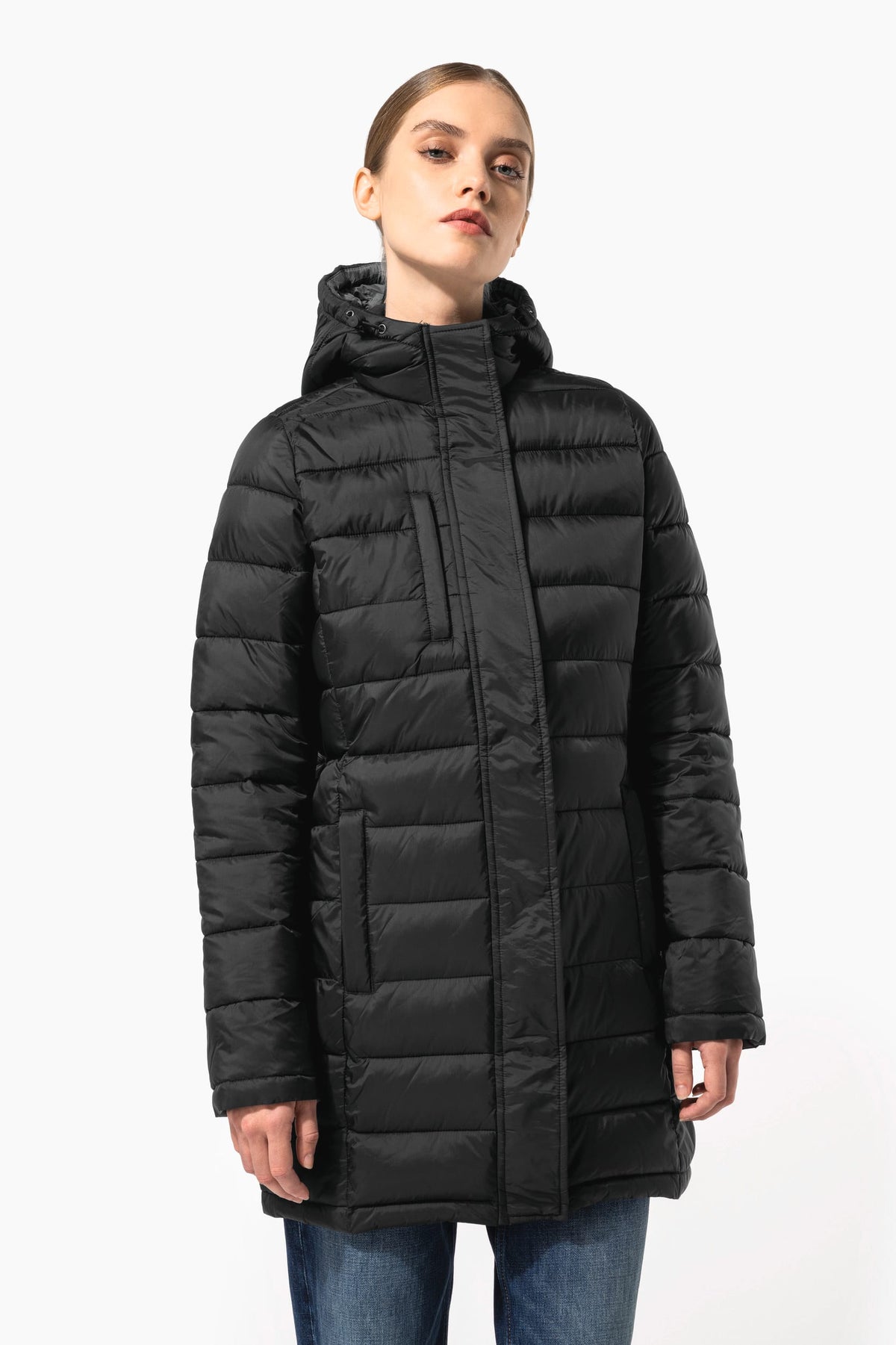 Kariban K6129 Lichte damesparka met capuchon
