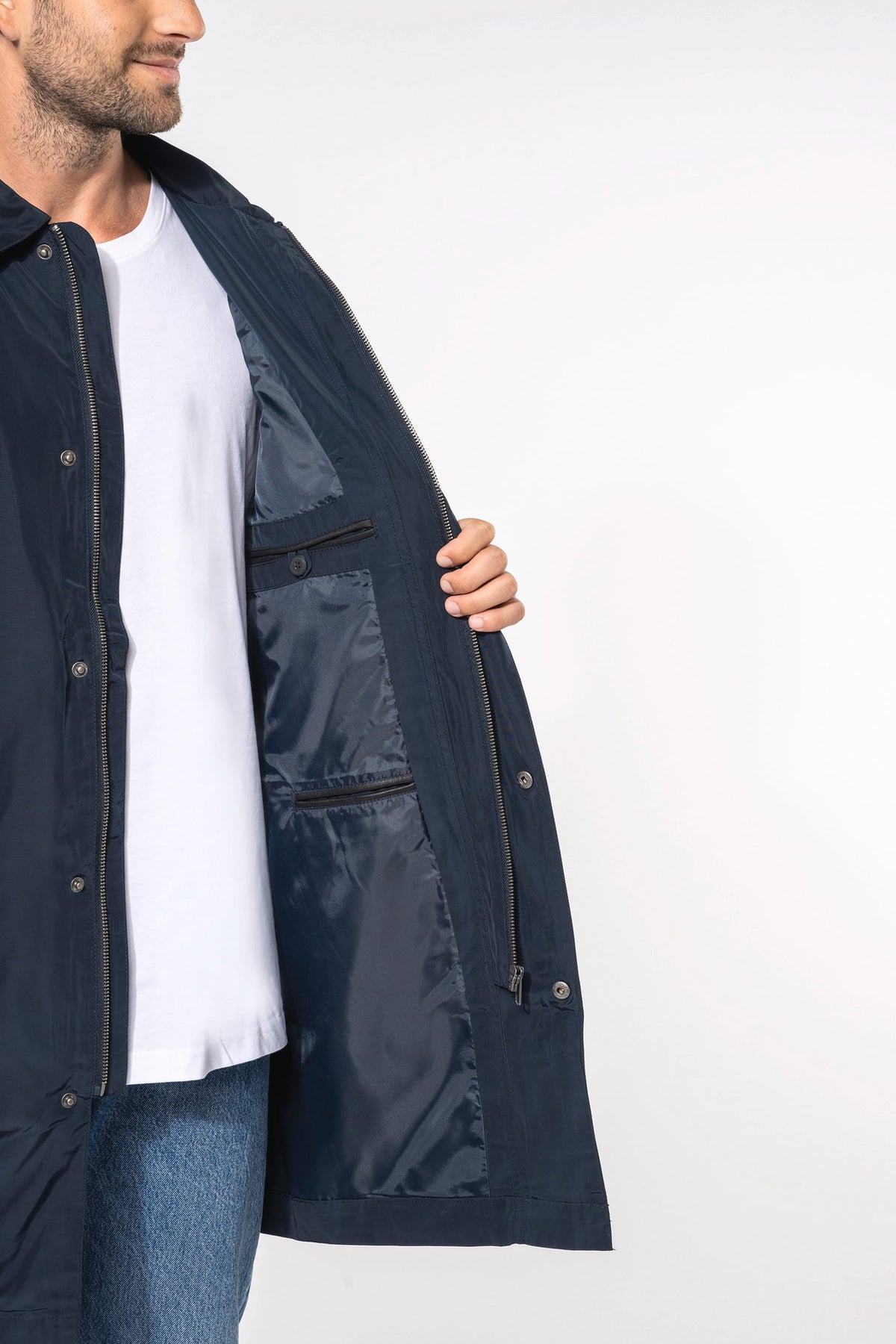 Kariban K6150 Lichte trenchcoat heren