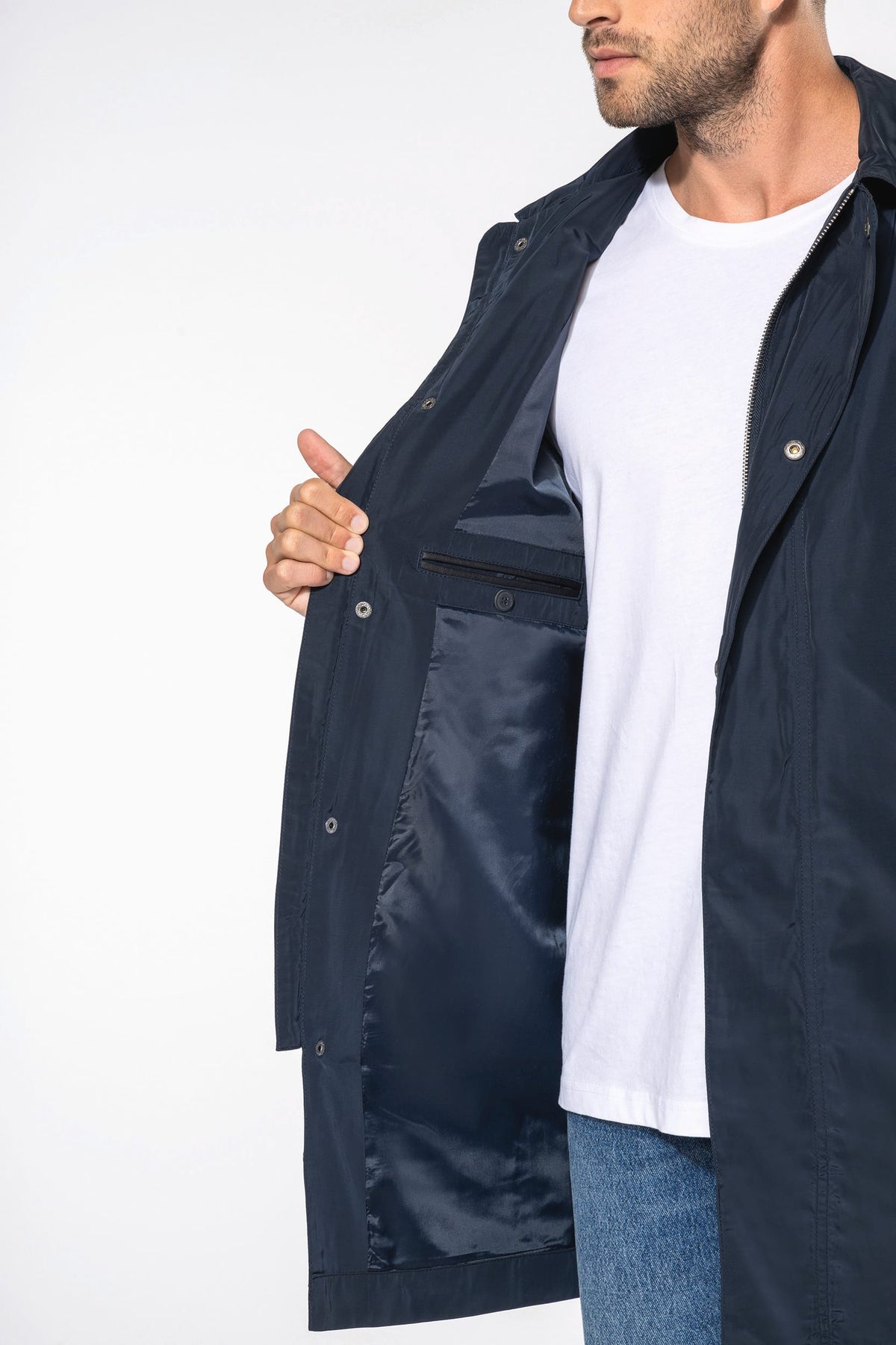 Kariban K6150 Lichte trenchcoat heren