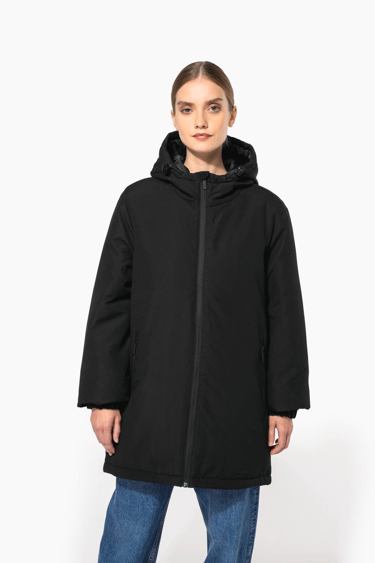 Kariban K6152 unisex gerecyclede parka met capuchon