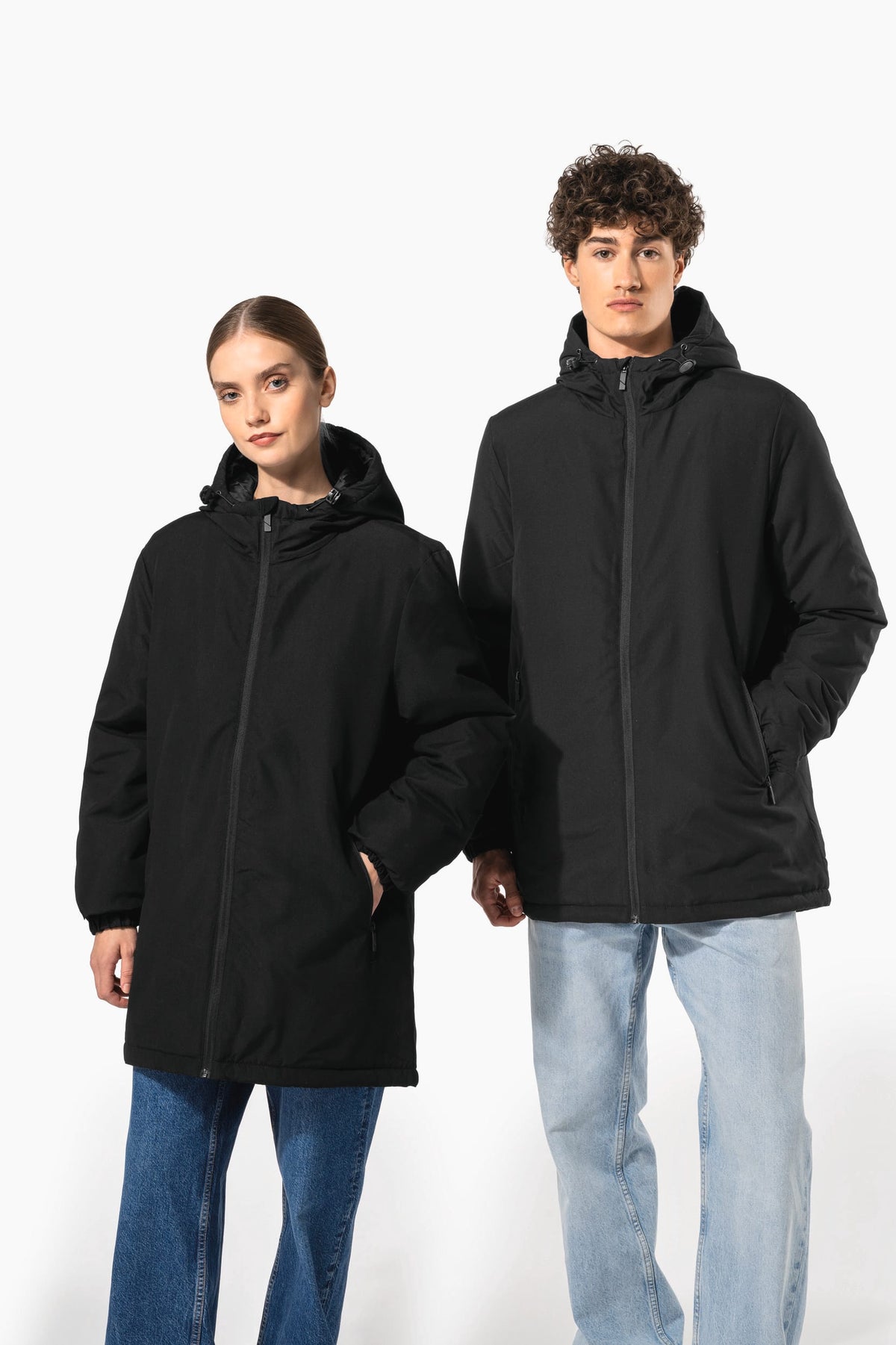 Kariban K6152 unisex gerecyclede parka met capuchon
