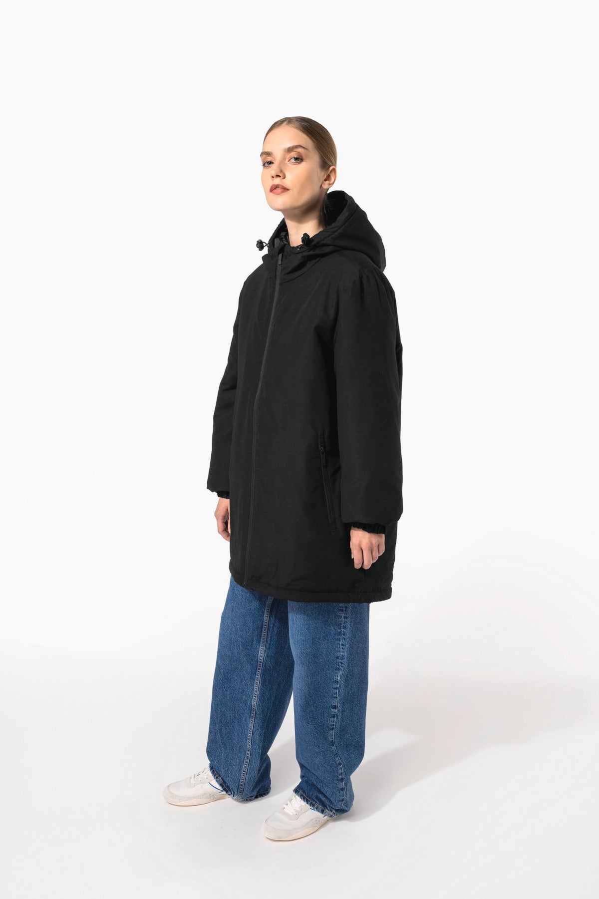 Kariban K6152 unisex gerecyclede parka met capuchon
