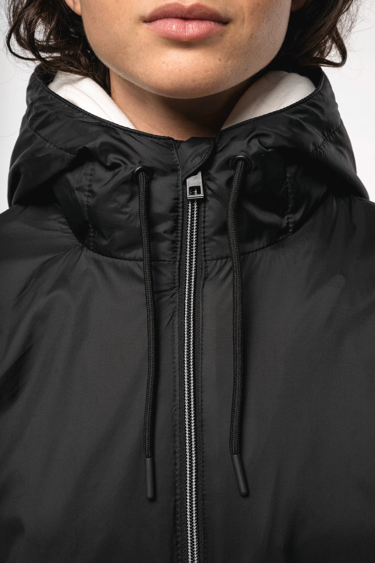 Kariban K6153 unisex fleecejas met gevoerde capuchon