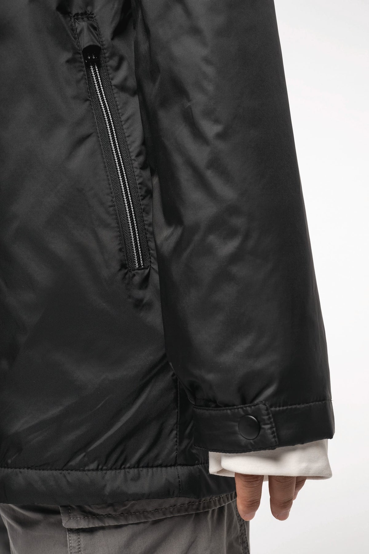 Kariban K6153 unisex fleecejas met gevoerde capuchon