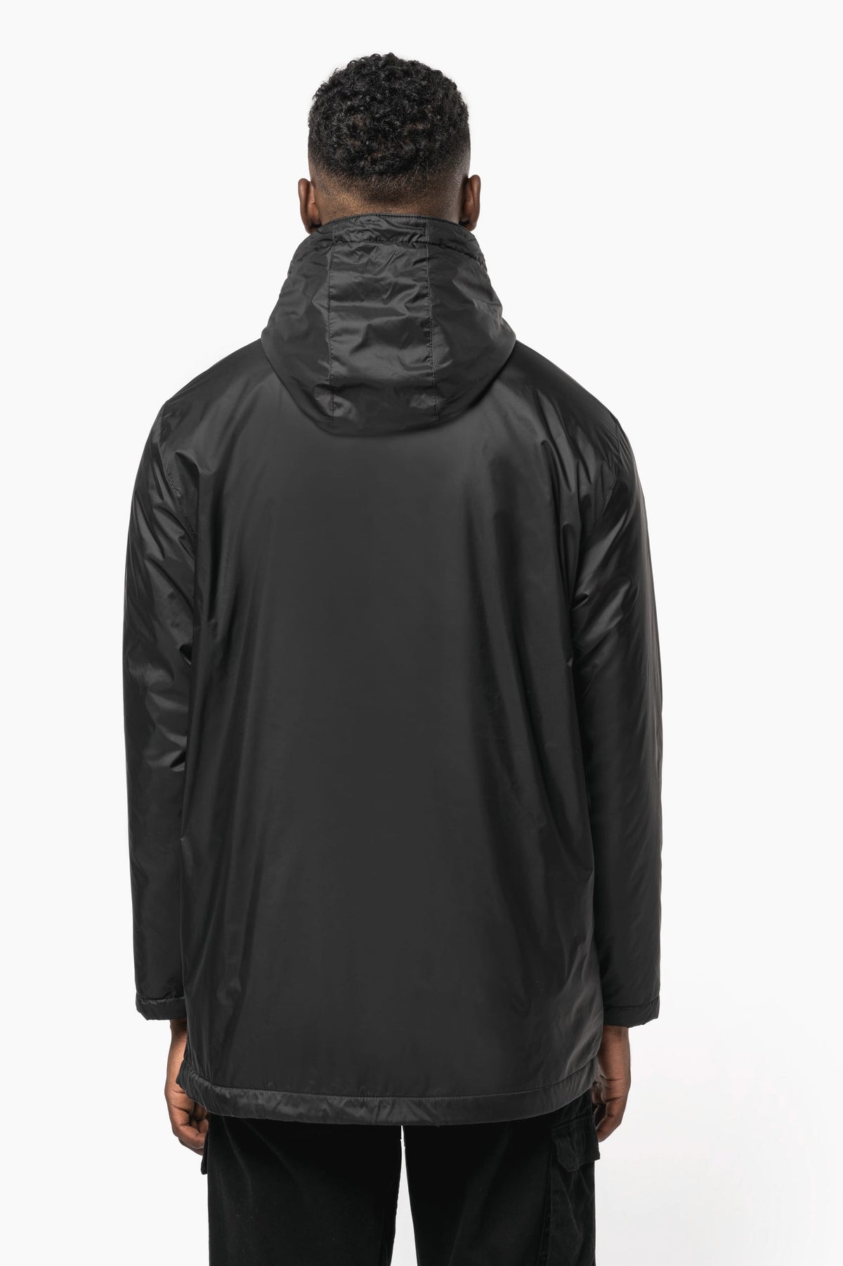 Kariban K6153 unisex fleecejas met gevoerde capuchon