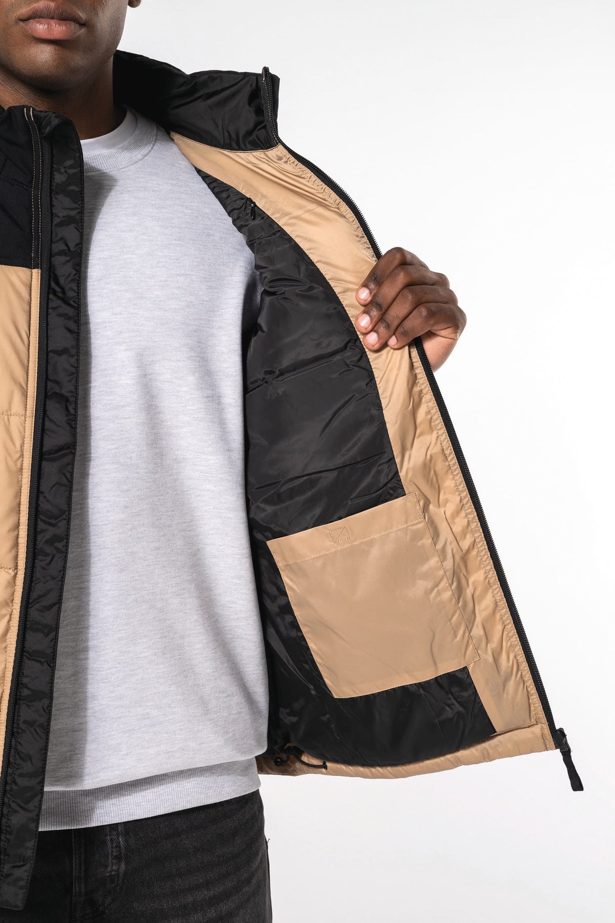 Kariban K6162 Tweekleurige gewatteerde bodywarmer unisex