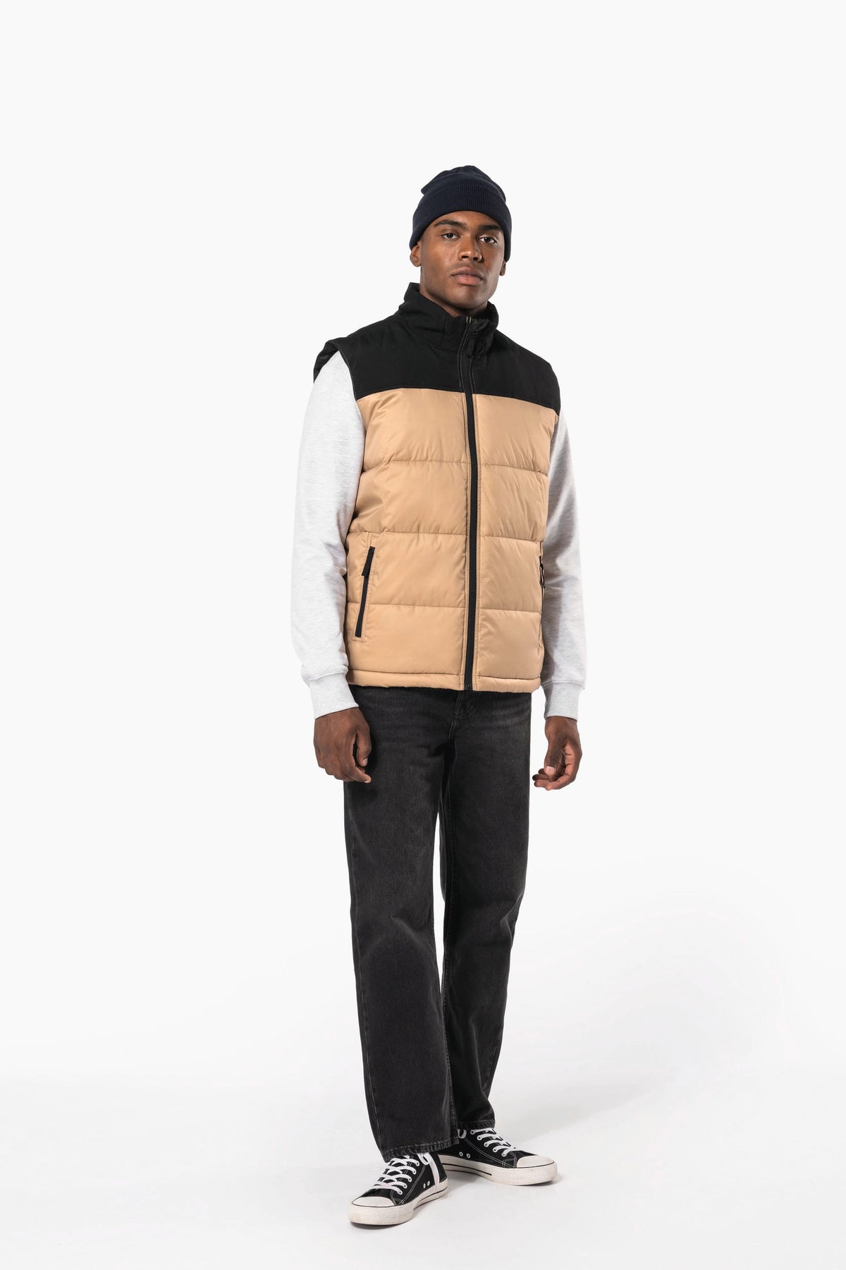 Kariban K6162 Tweekleurige gewatteerde bodywarmer unisex