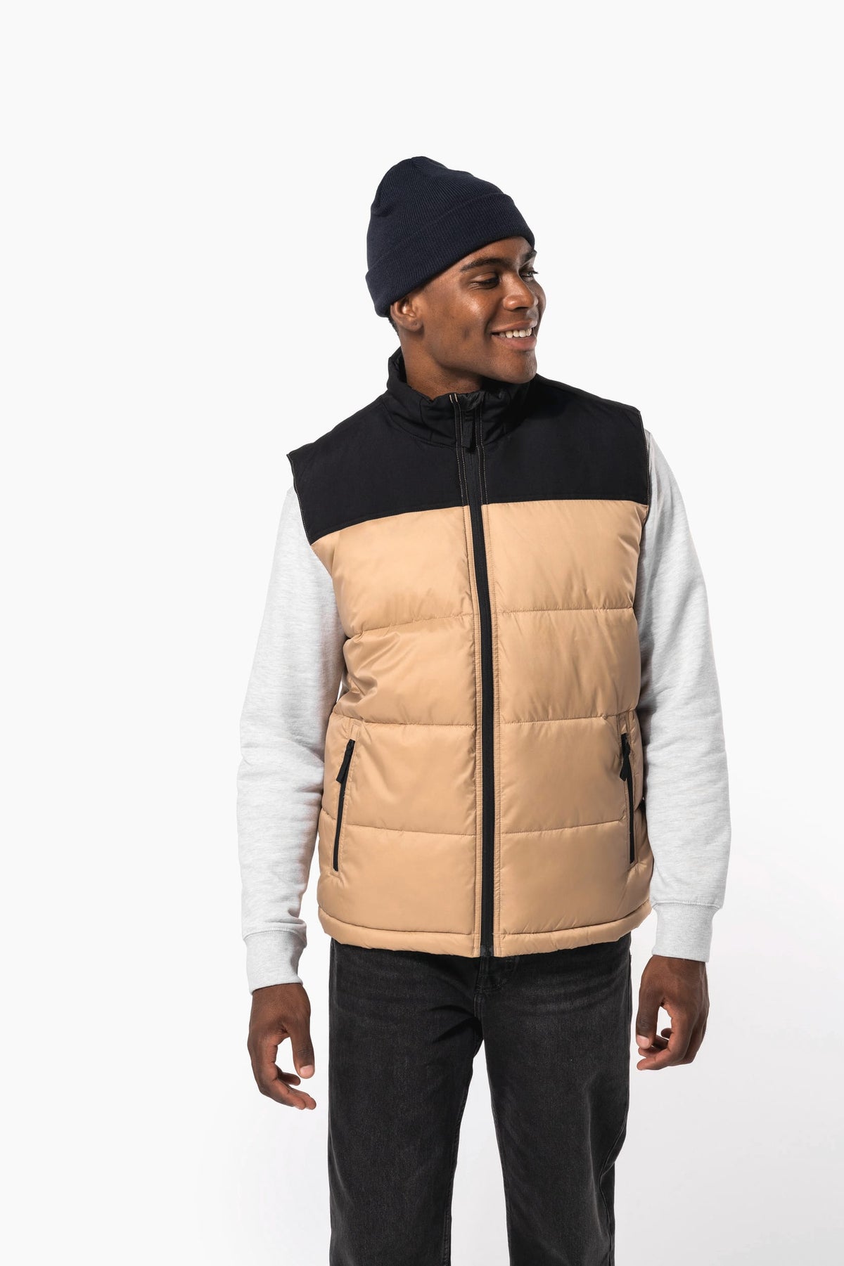 Kariban K6162 Tweekleurige gewatteerde bodywarmer unisex
