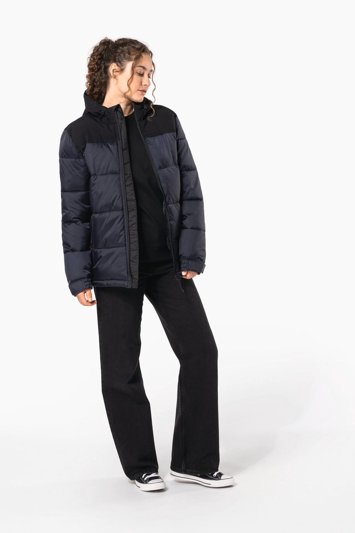 Kariban K6163 unisex Tweekleurige gewatteerde donsjack