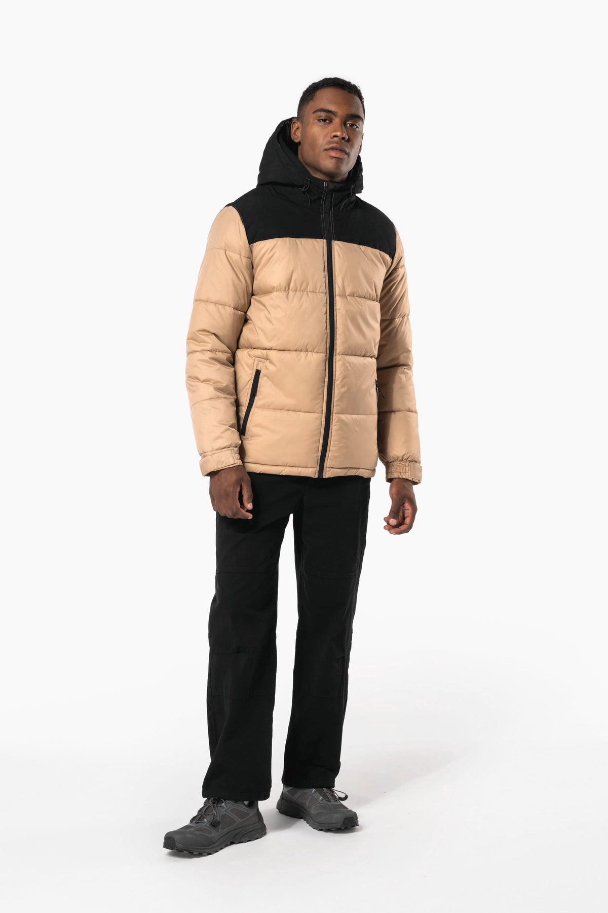 Kariban K6163 unisex Tweekleurige gewatteerde donsjack