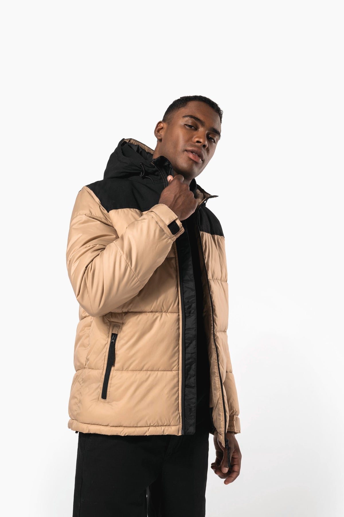 Kariban K6163 unisex Tweekleurige gewatteerde donsjack