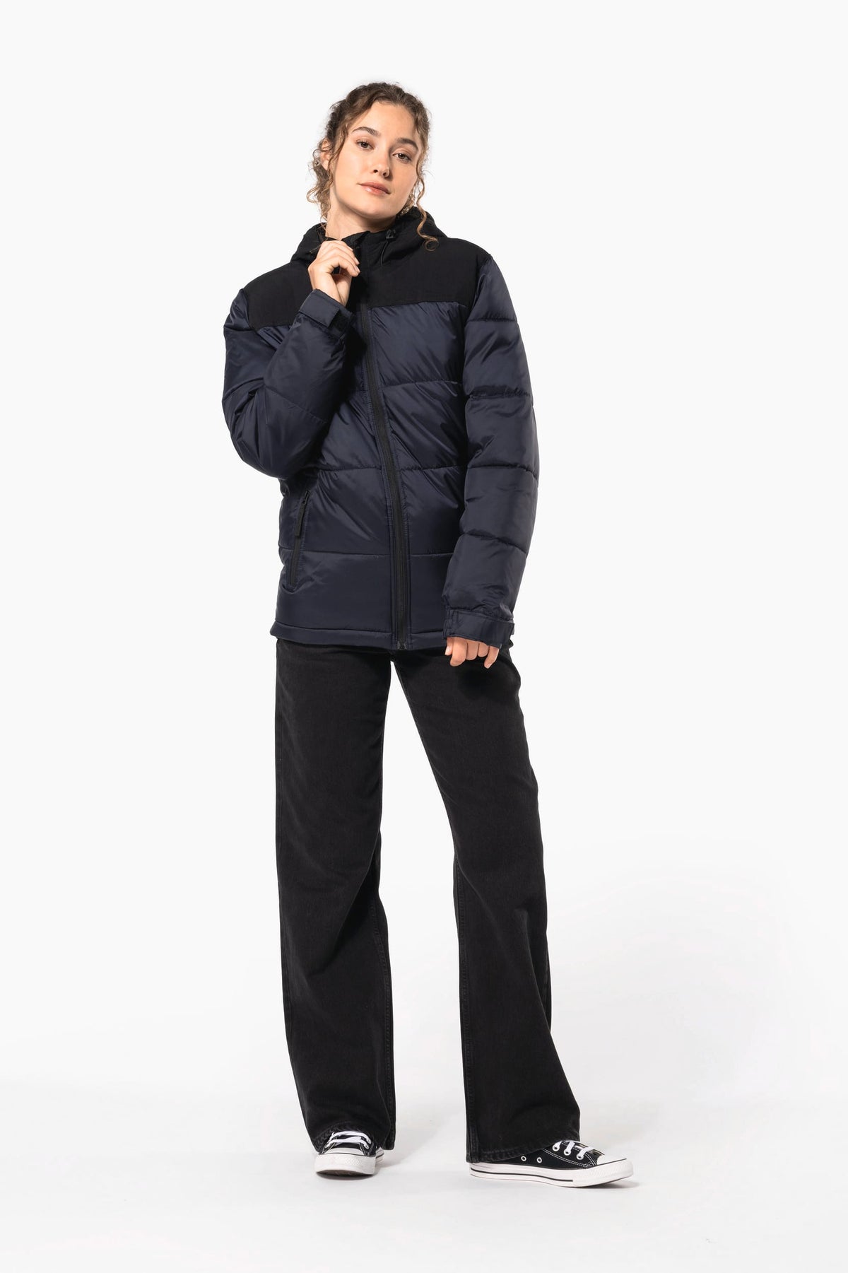 Kariban K6163 unisex Tweekleurige gewatteerde donsjack