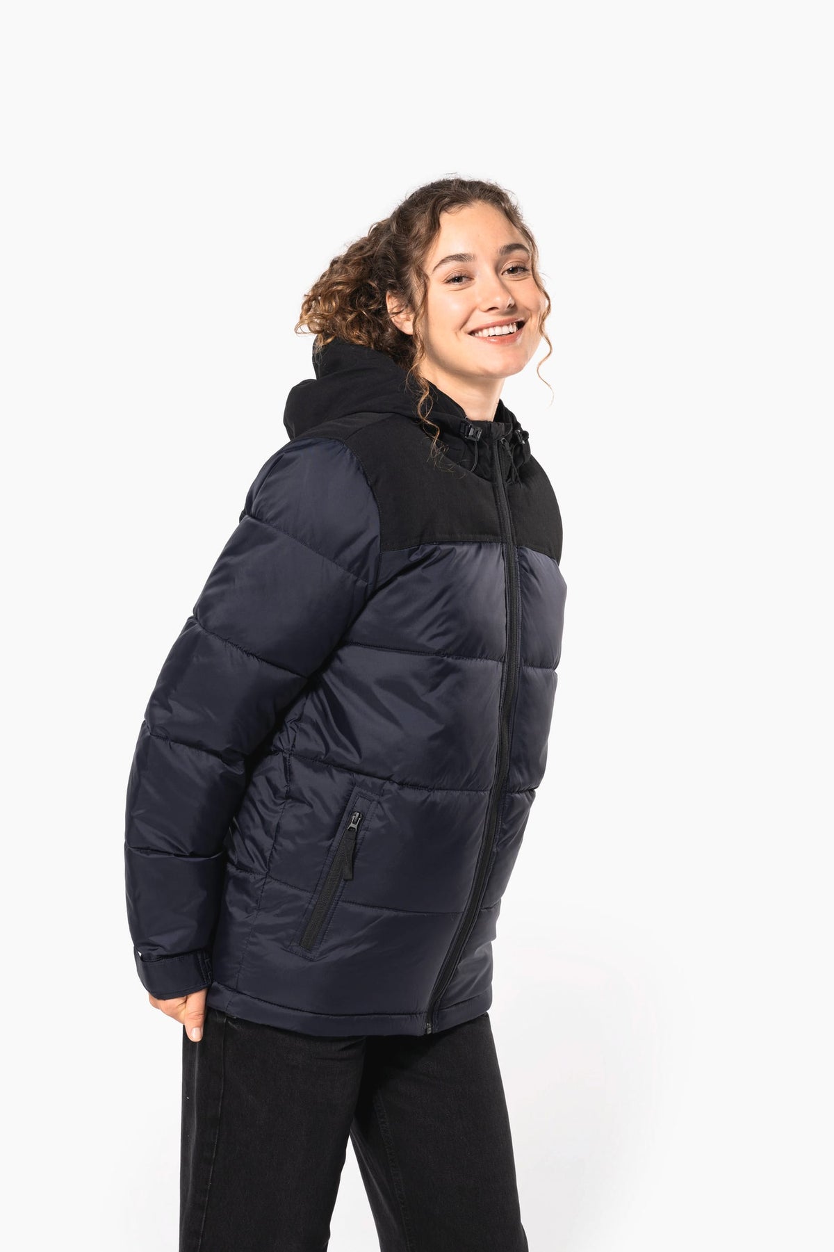 Kariban K6163 unisex Tweekleurige gewatteerde donsjack