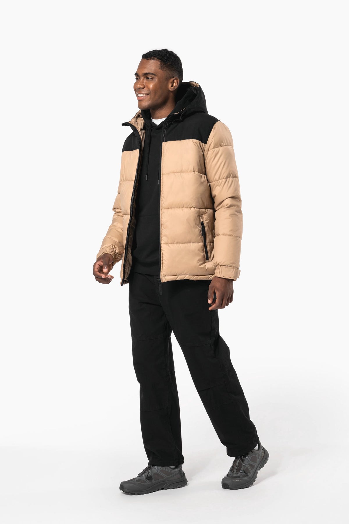 Kariban K6163 unisex Tweekleurige gewatteerde donsjack