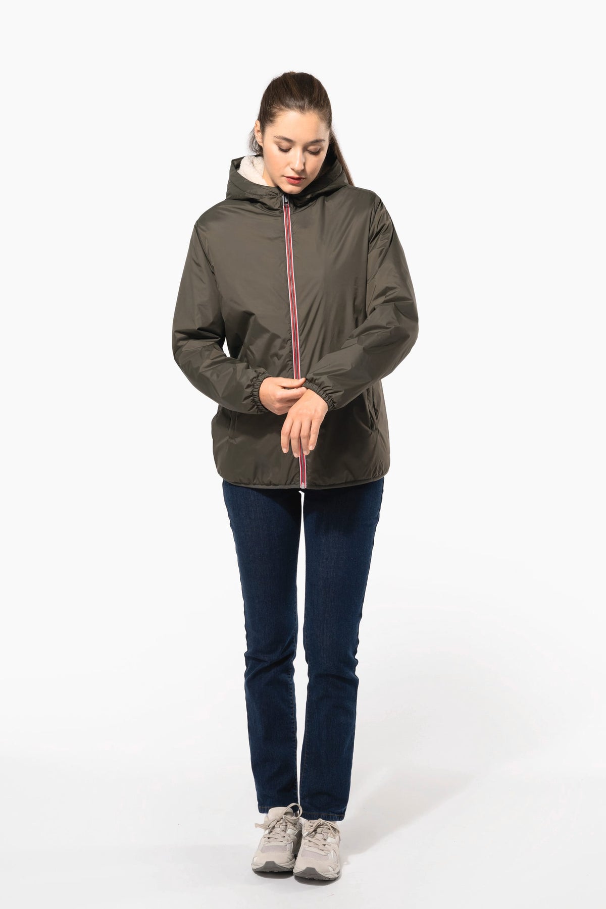 Kariban K6168 unisex jasje met sherpavoering
