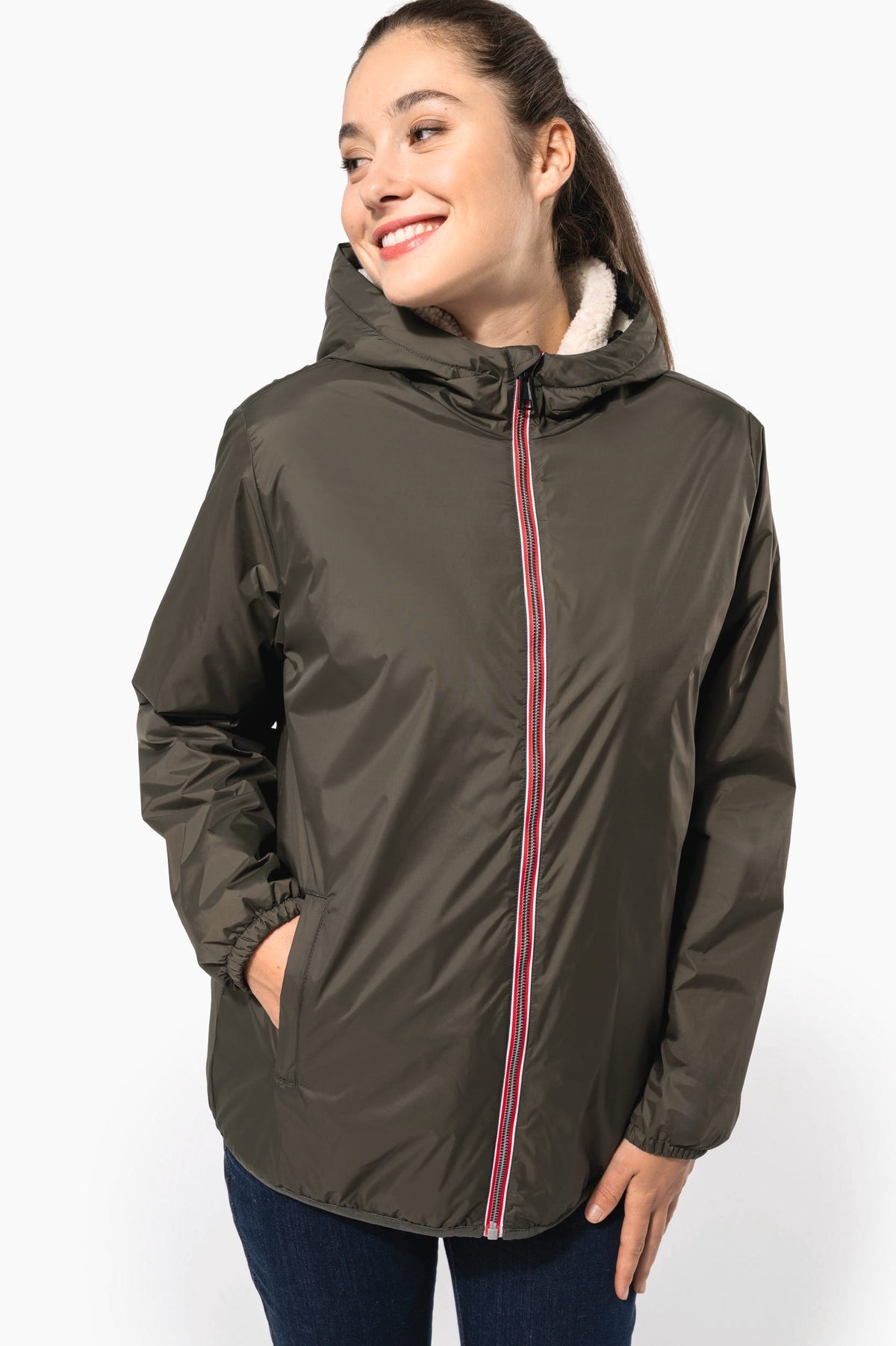 Kariban K6168 unisex jasje met sherpavoering