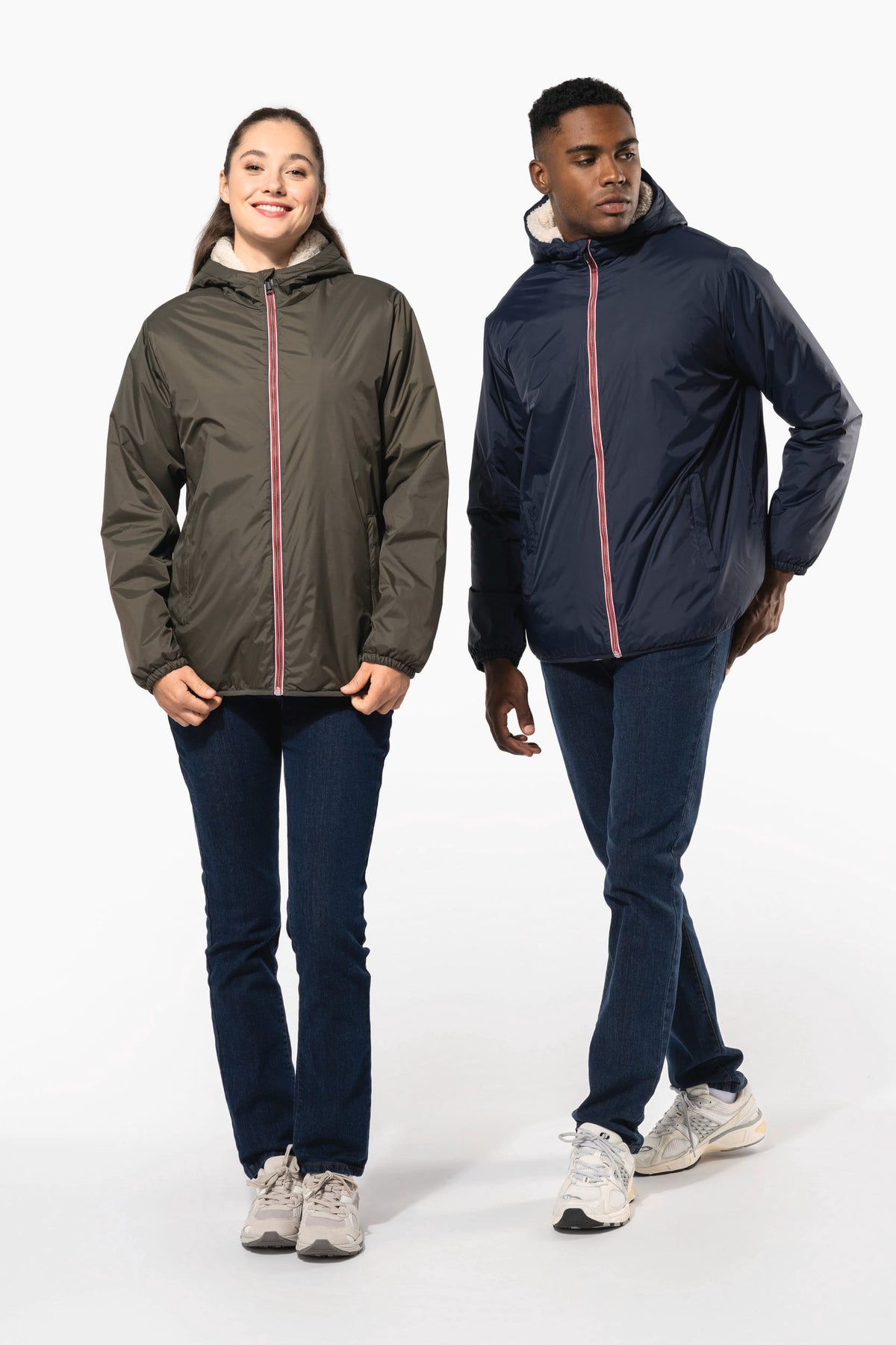 Kariban K6168 unisex jasje met sherpavoering