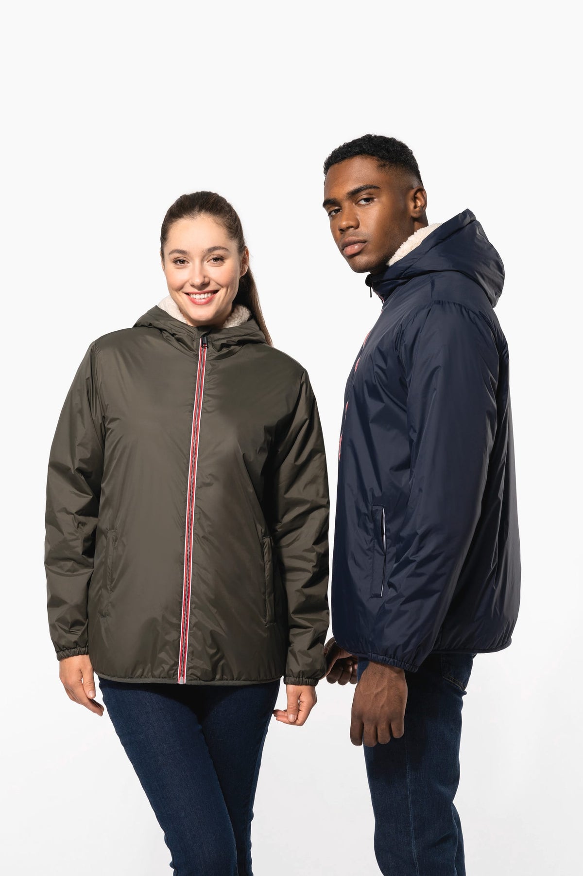Kariban K6168 unisex jasje met sherpavoering