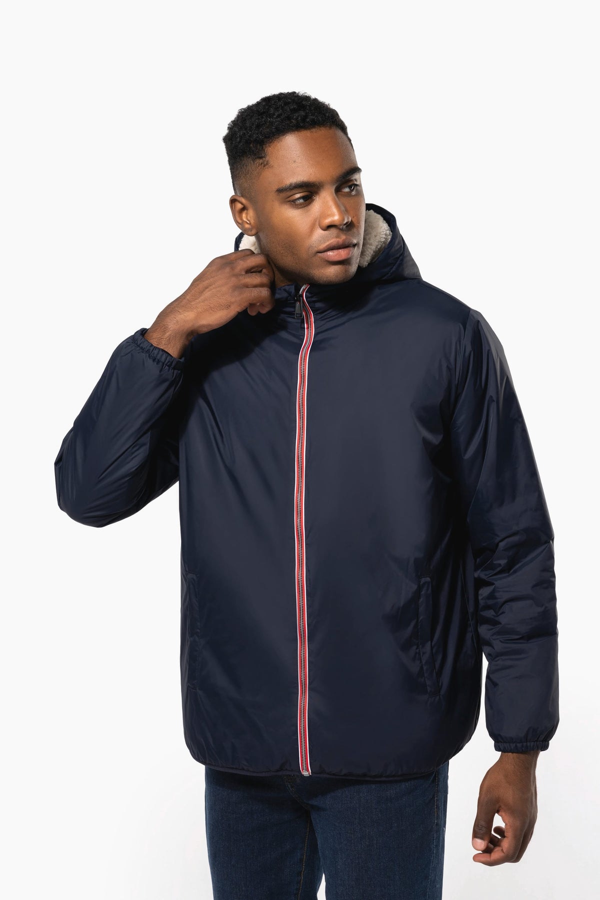 Kariban K6168 unisex jasje met sherpavoering