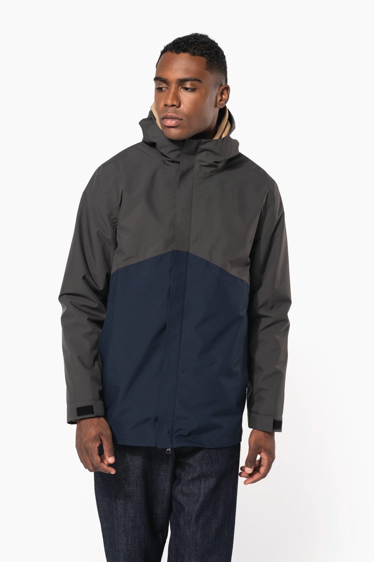 Kariban K6169 3-in-1 regenparka met capuchon in twee kleuren unisex