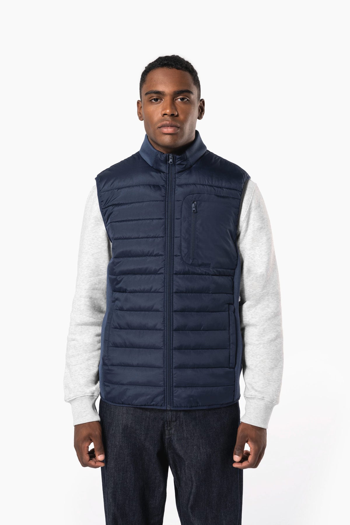 Kariban K6170 Herenbodywarmer in twee stoffen