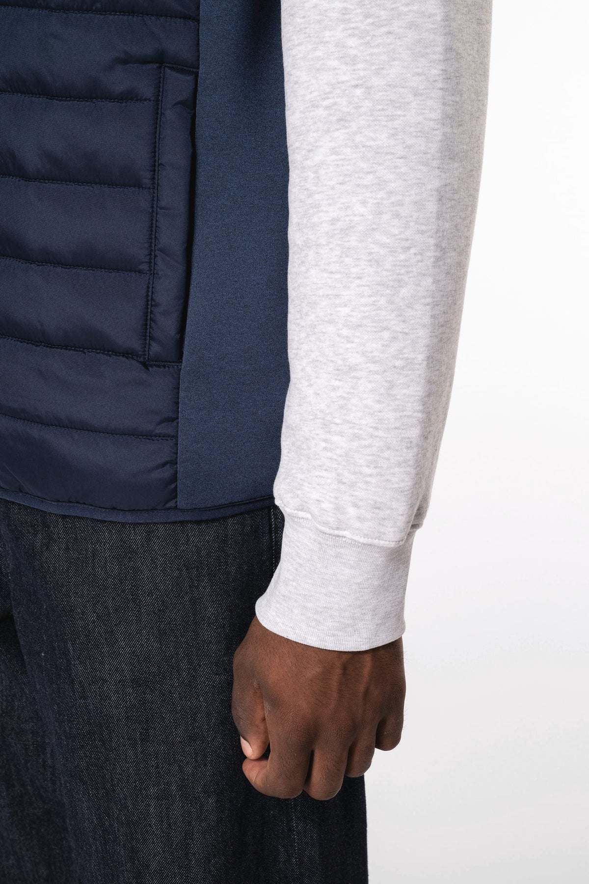 Kariban K6170 Herenbodywarmer in twee stoffen