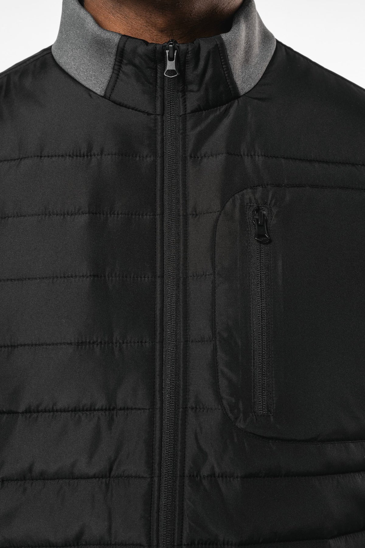Kariban K6171 Herenjack van twee stoffen