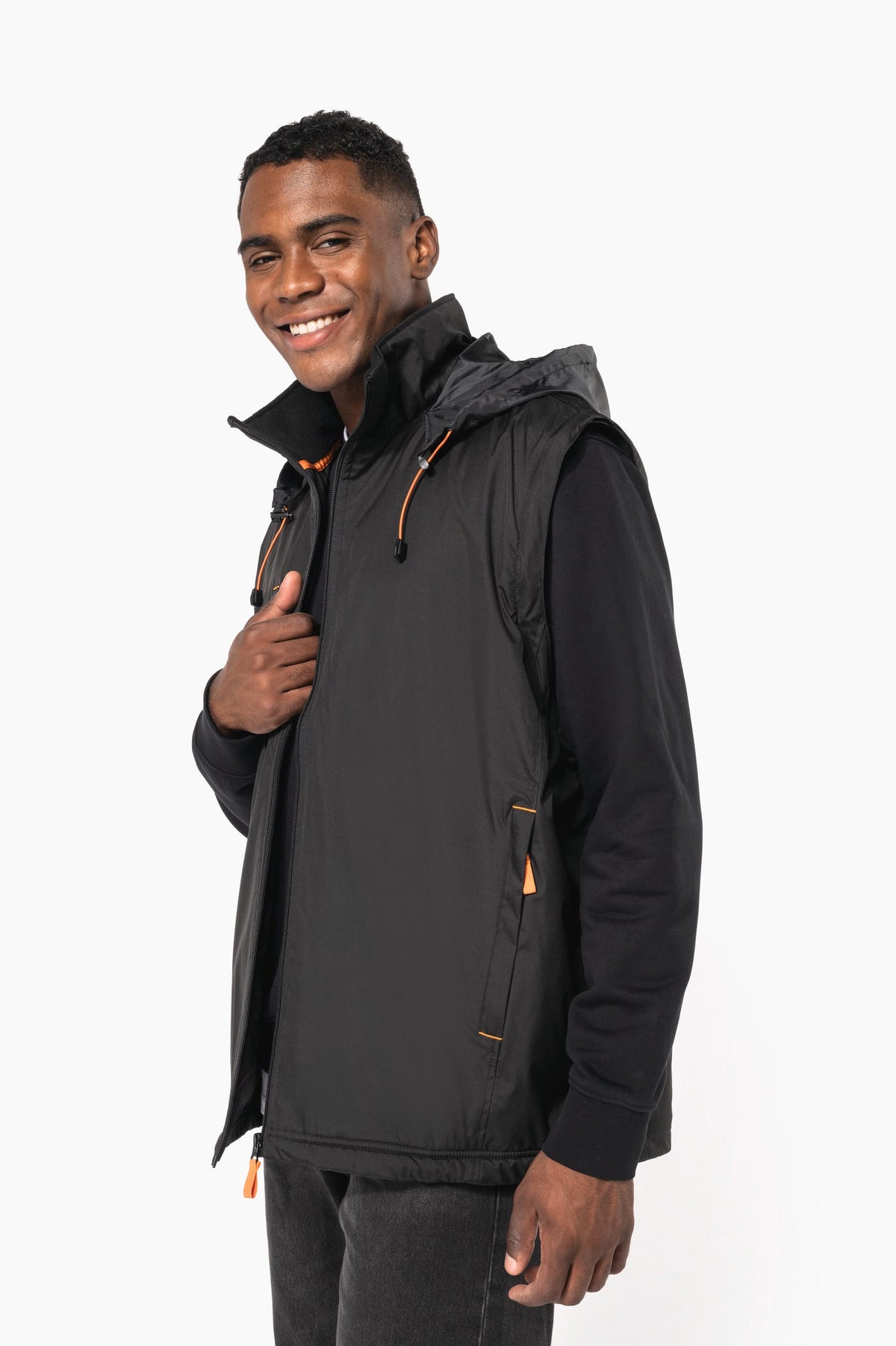 Kariban K639 Herenjack met afneembare mouwen