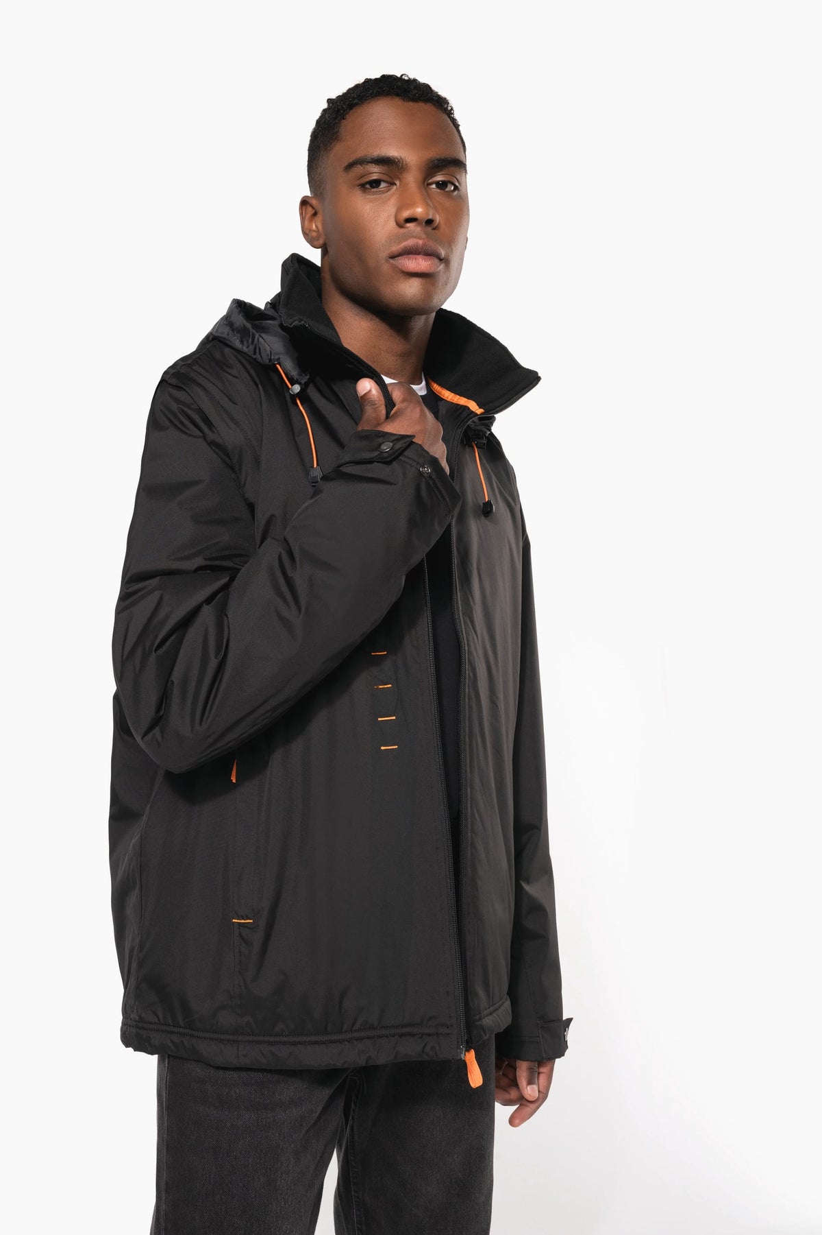 Kariban K639 Herenjack met afneembare mouwen