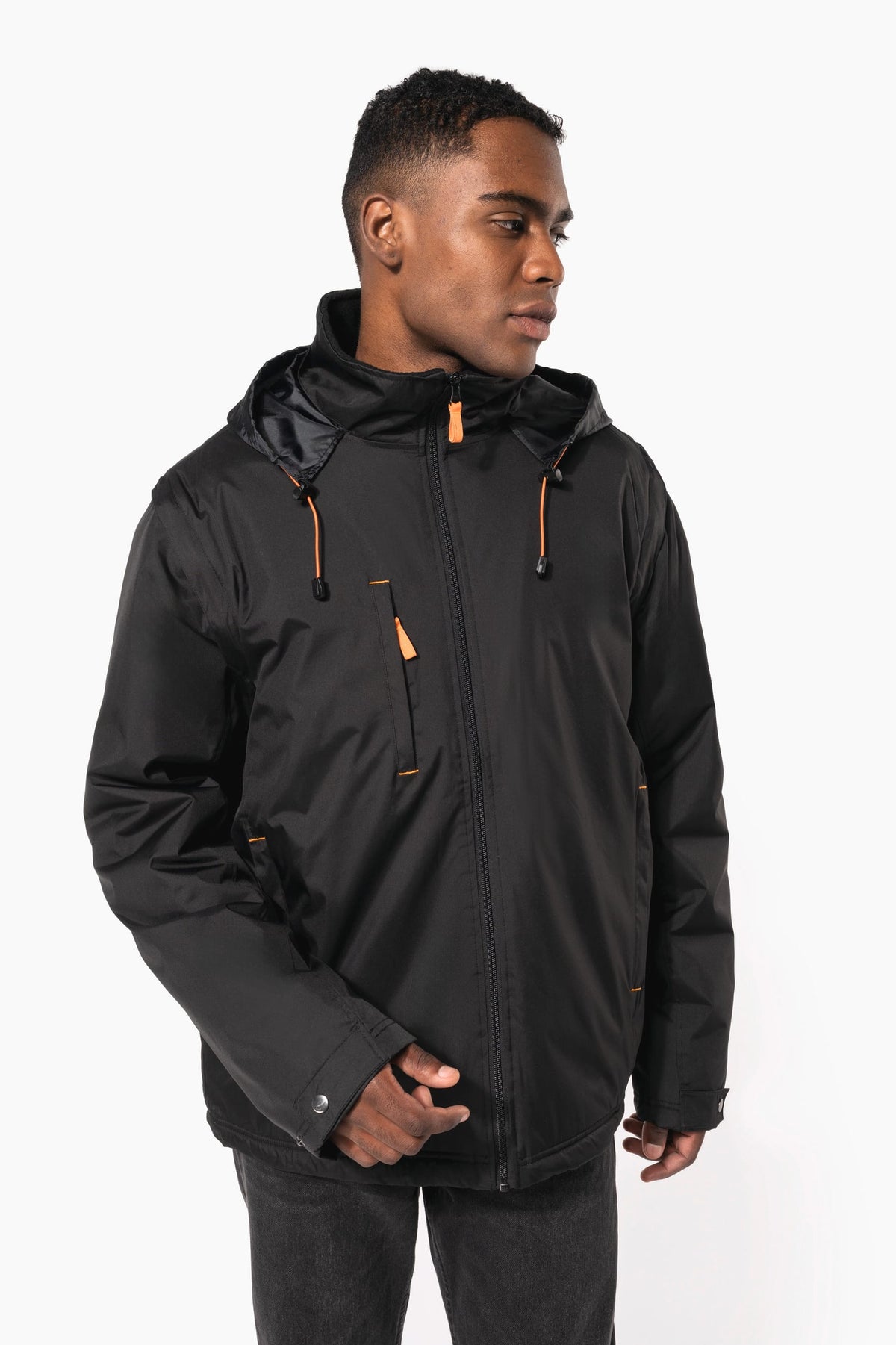 Kariban K639 Herenjack met afneembare mouwen
