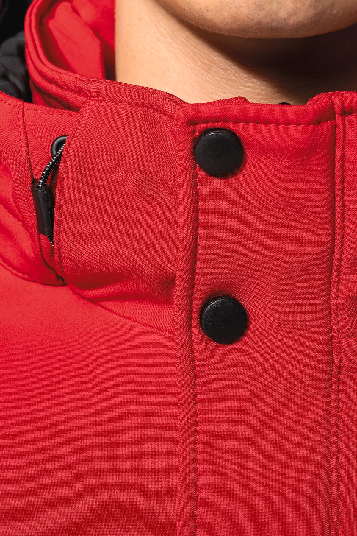 Kariban K650 Gewatteerde softshell herenparka met capuchon