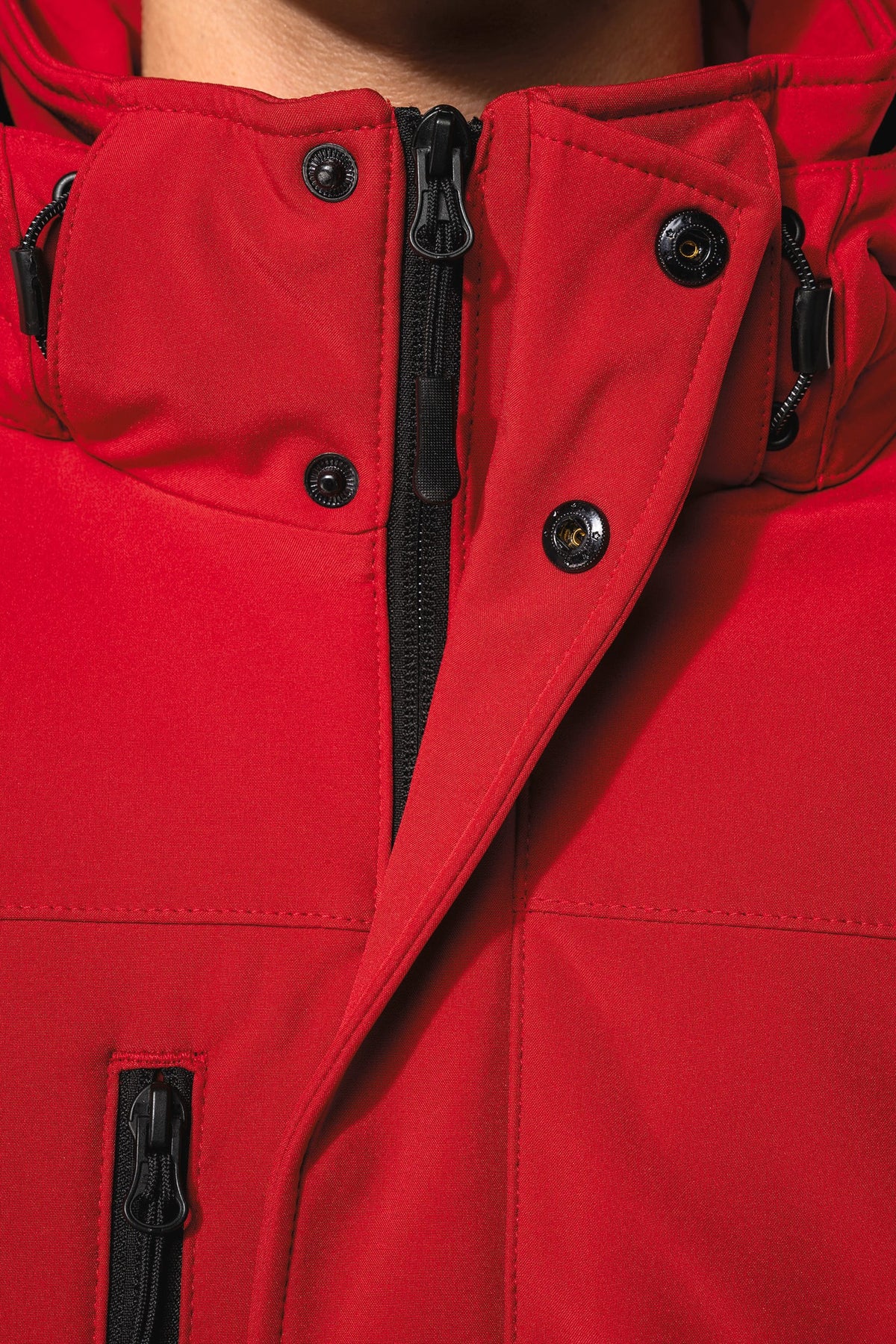 Kariban K650 Gewatteerde softshell herenparka met capuchon
