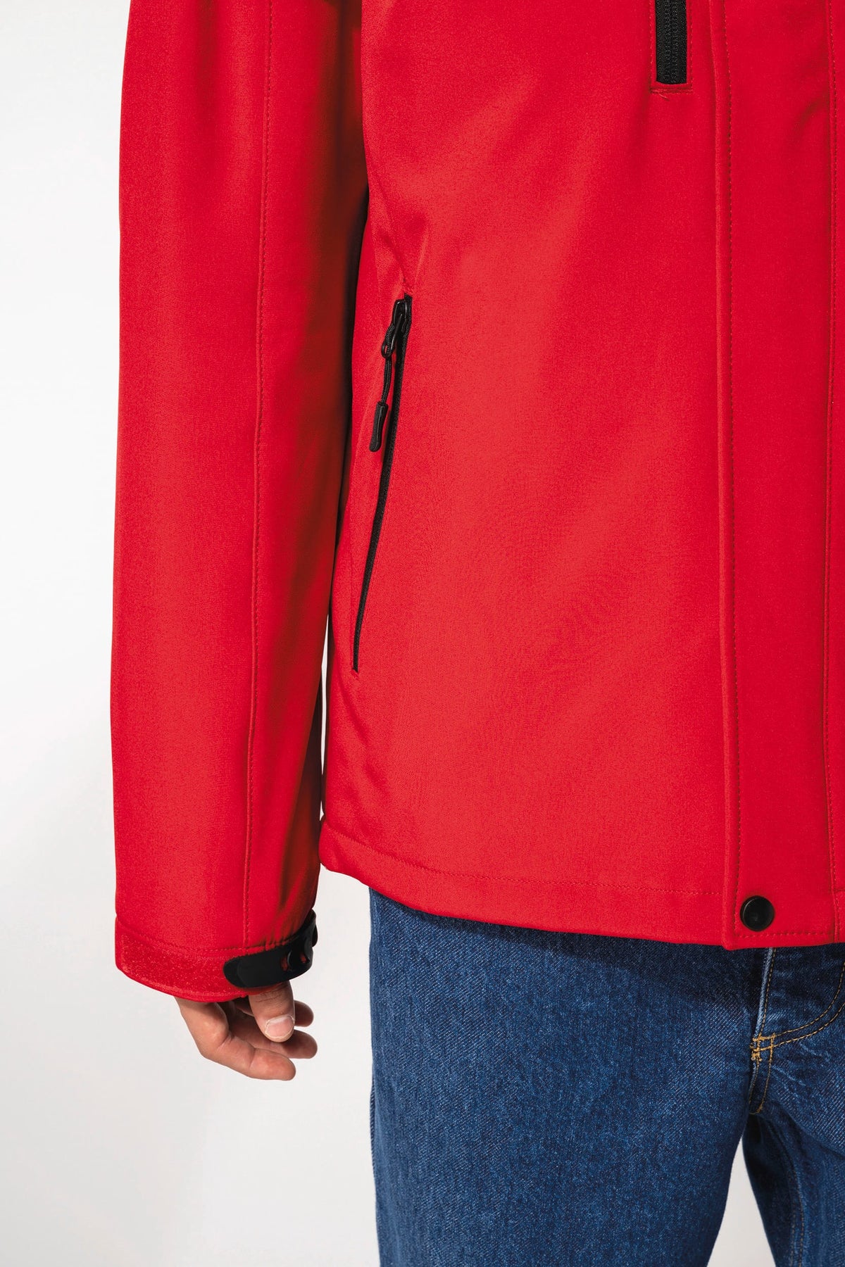 Kariban K650 Gewatteerde softshell herenparka met capuchon