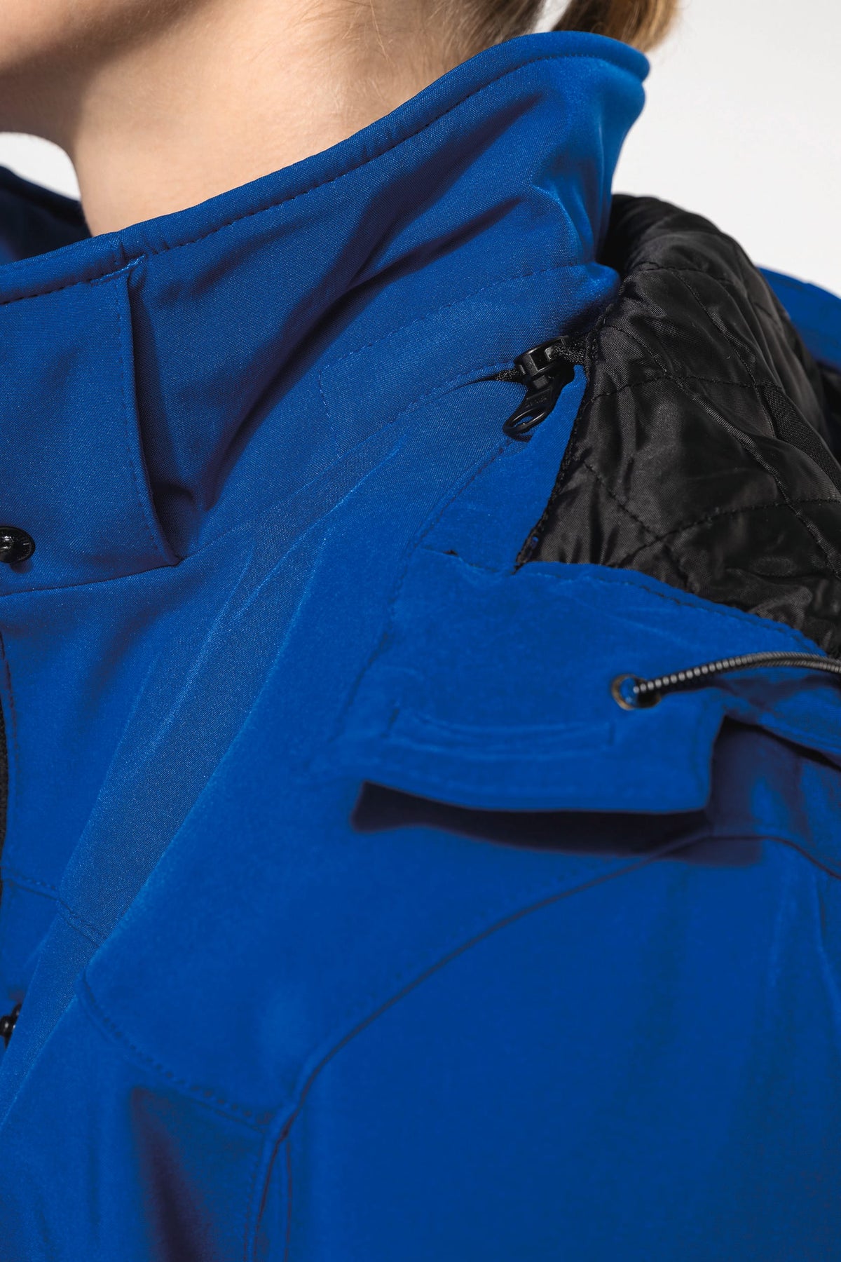 Kariban K651 Gewatteerde softshell damesparka met capuchon