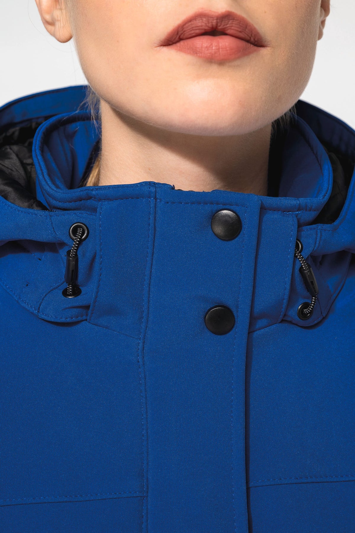 Kariban K651 Gewatteerde softshell damesparka met capuchon