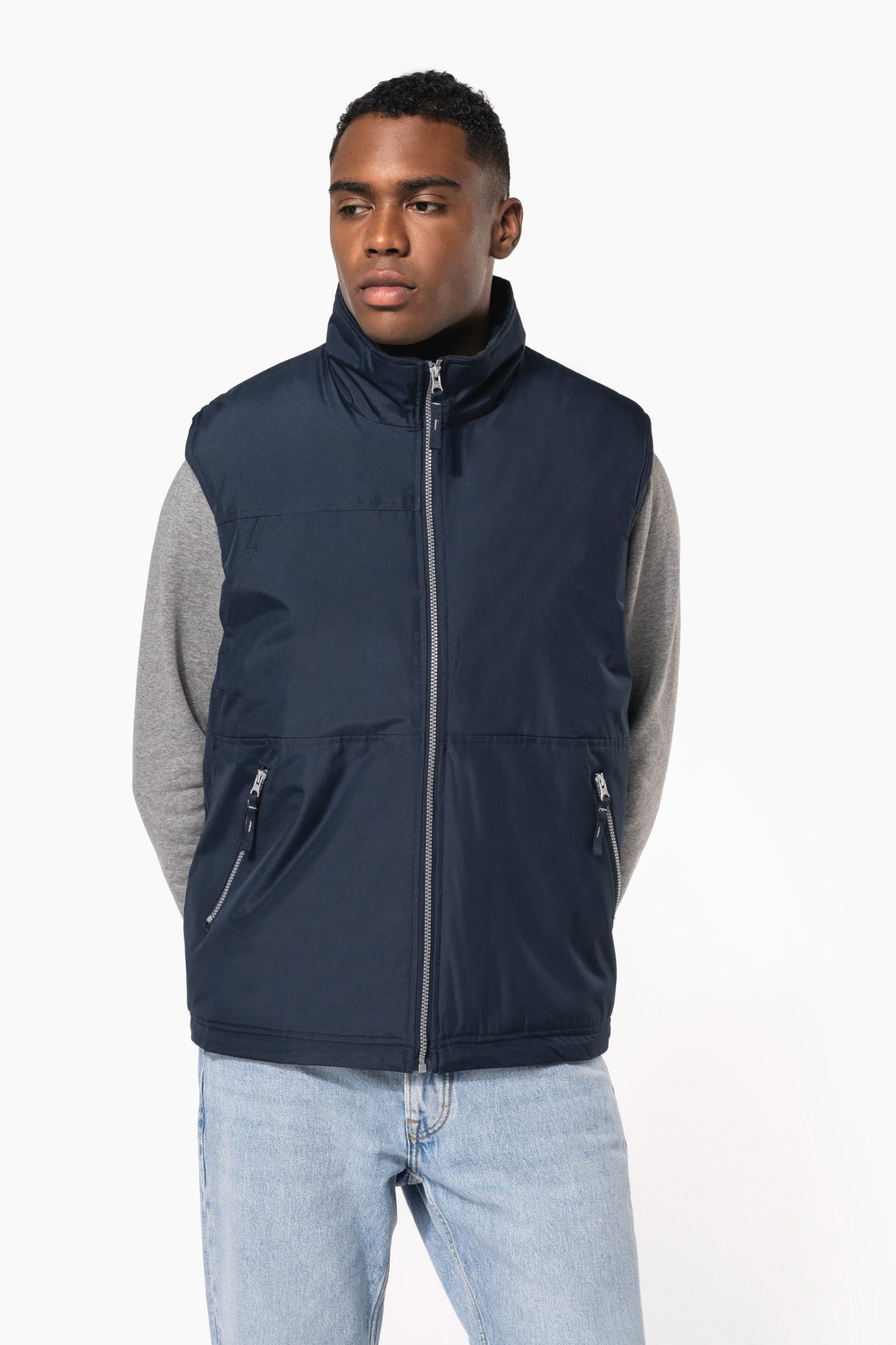 Kariban K659 Met fleece gevoerde bodywarmer heren