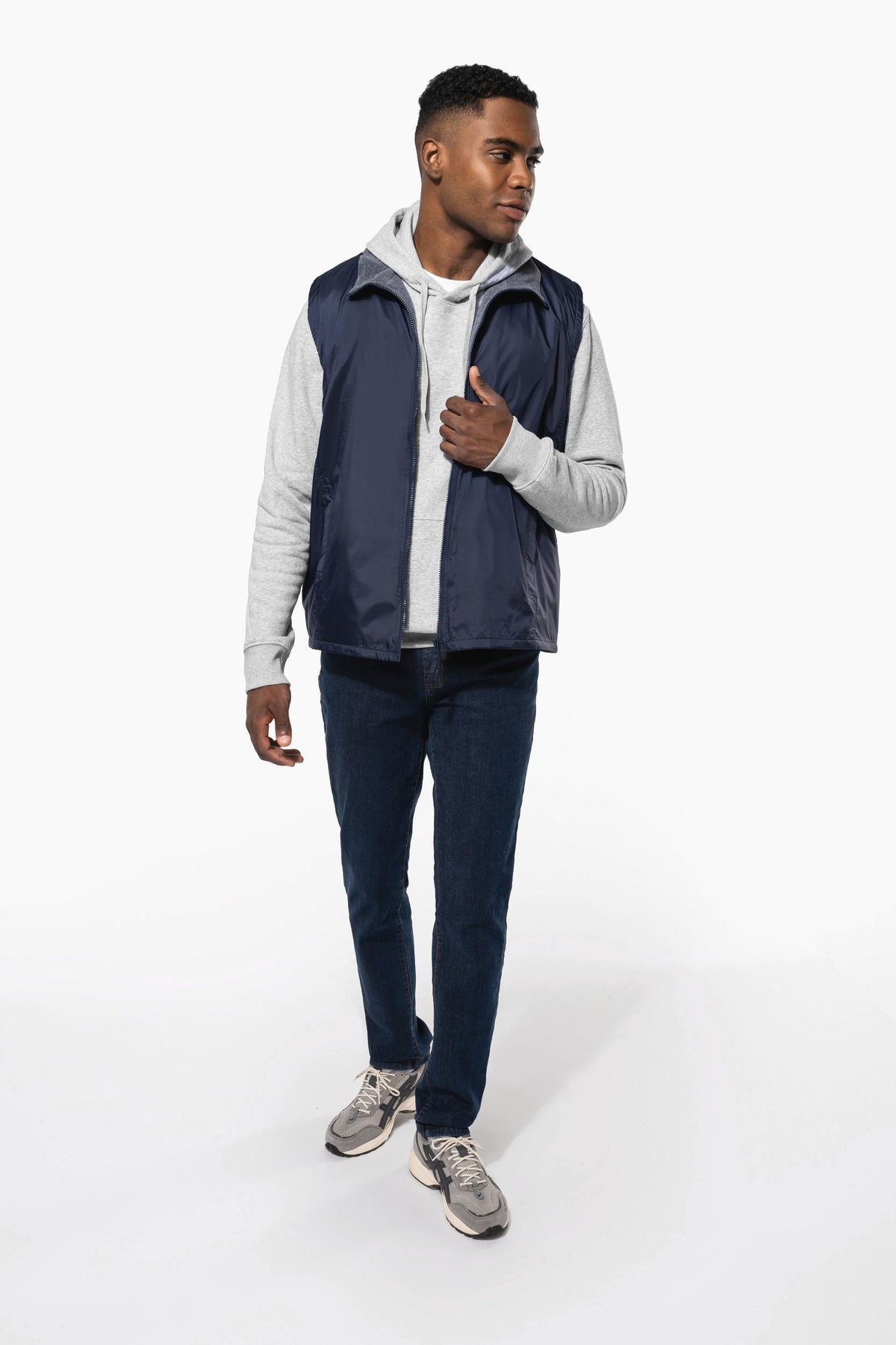Kariban K679 Met fleece gevoerde bodywarmer unisex