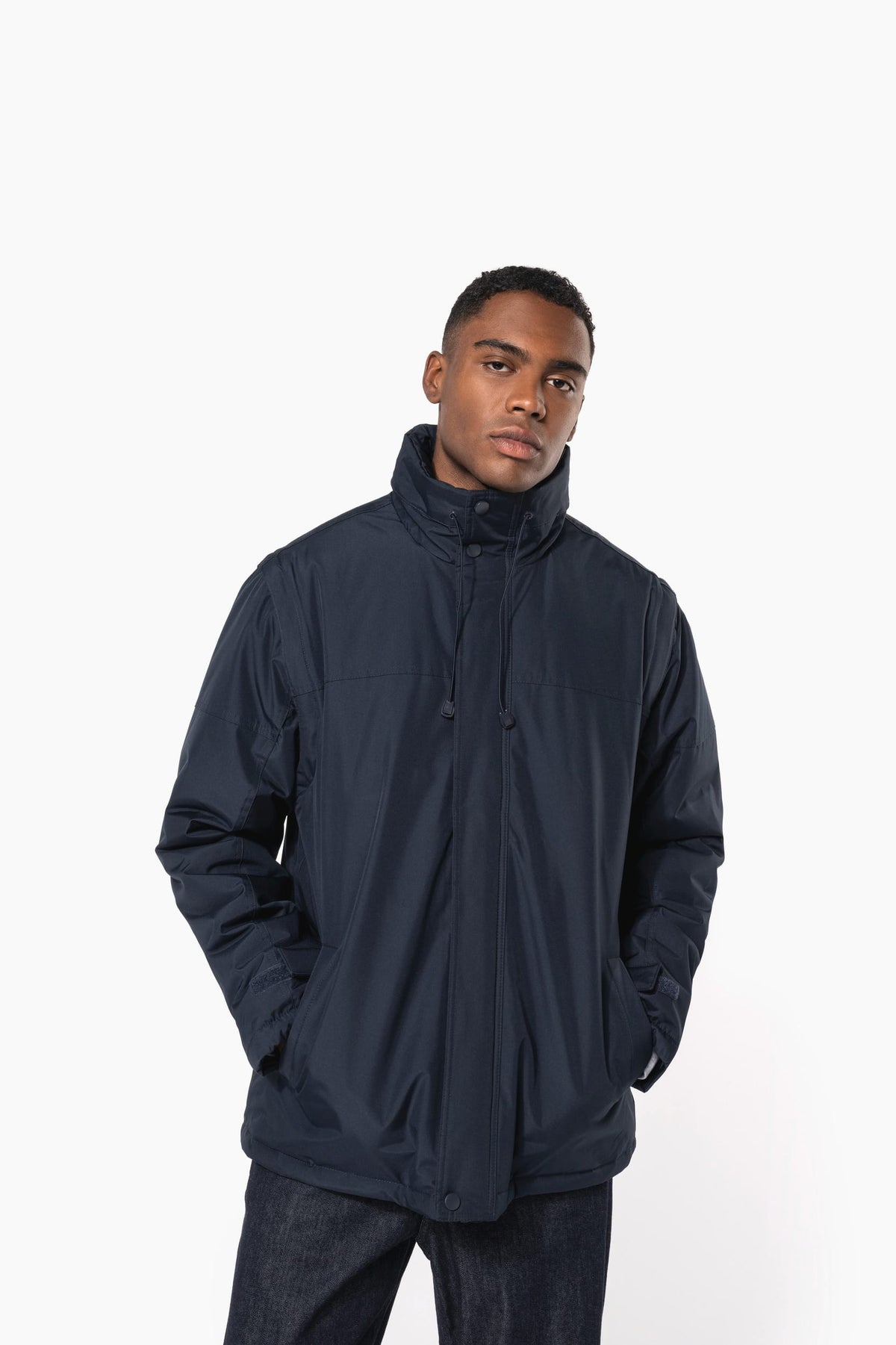 Kariban K693 Jack met afneembare mouwen heren