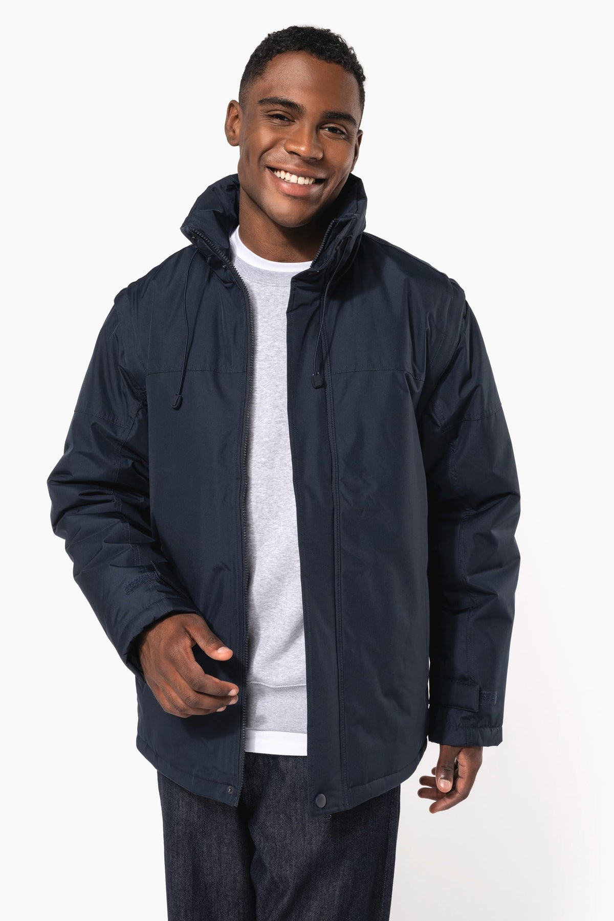 Kariban K693 Jack met afneembare mouwen heren