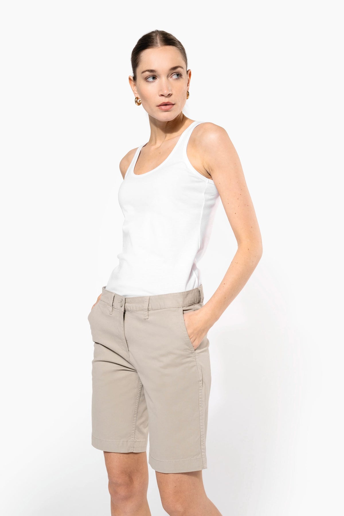 Kariban K751 Dames chino bermudashorts